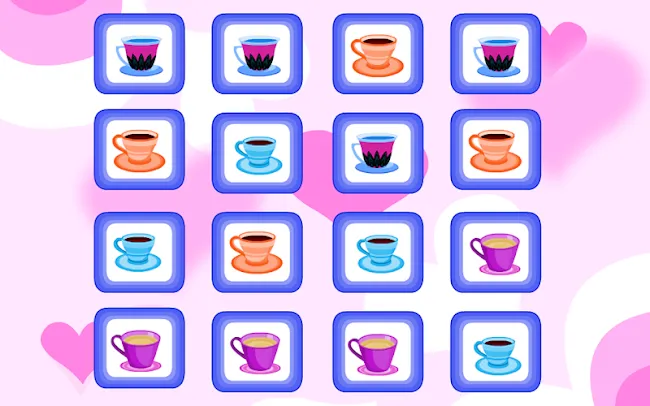 Matching Game-Porcelain Cup | Indus Appstore | Screenshot