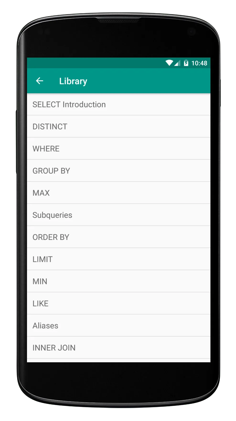 SQL Practice PRO - Learn DBs | Indus Appstore | Screenshot