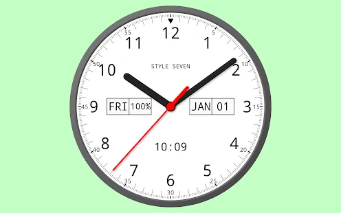 Analog Clock 24-7 | Indus Appstore | Screenshot