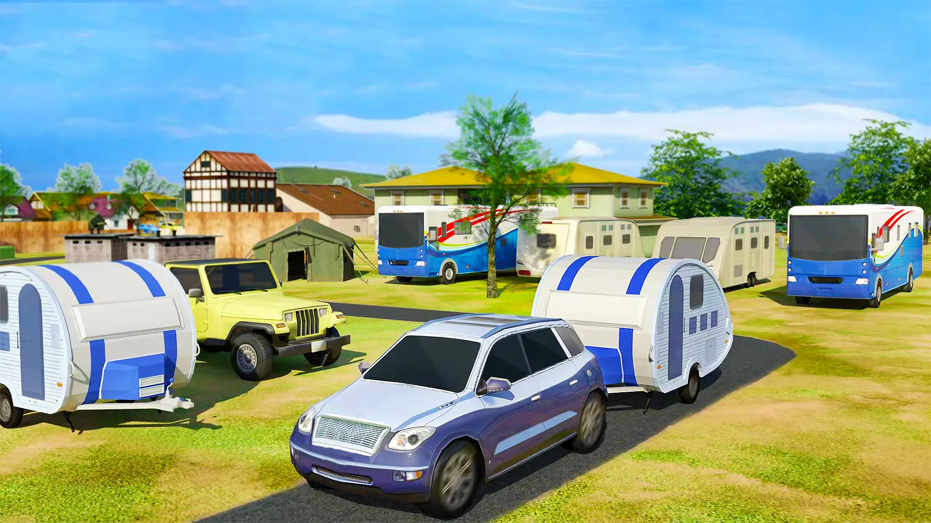 Camper Van Truck Driving Games | Indus Appstore | Screenshot