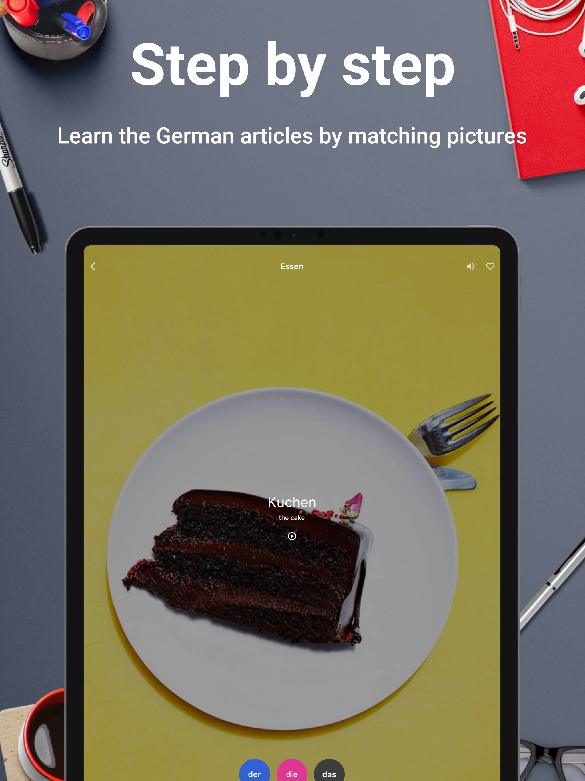 Der Die Das - learn german art | Indus Appstore | Screenshot