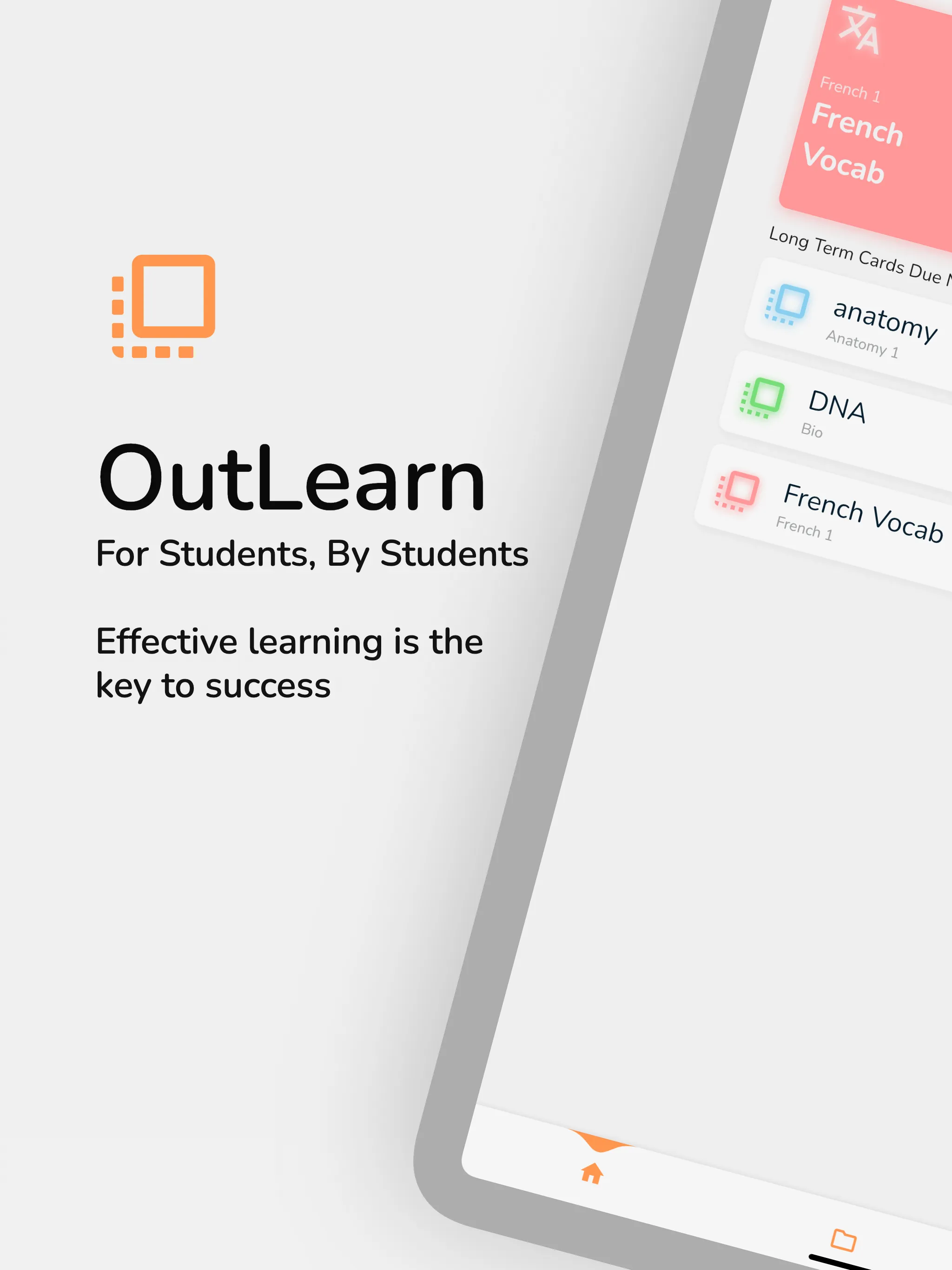 OutLearn Flashcards | Indus Appstore | Screenshot