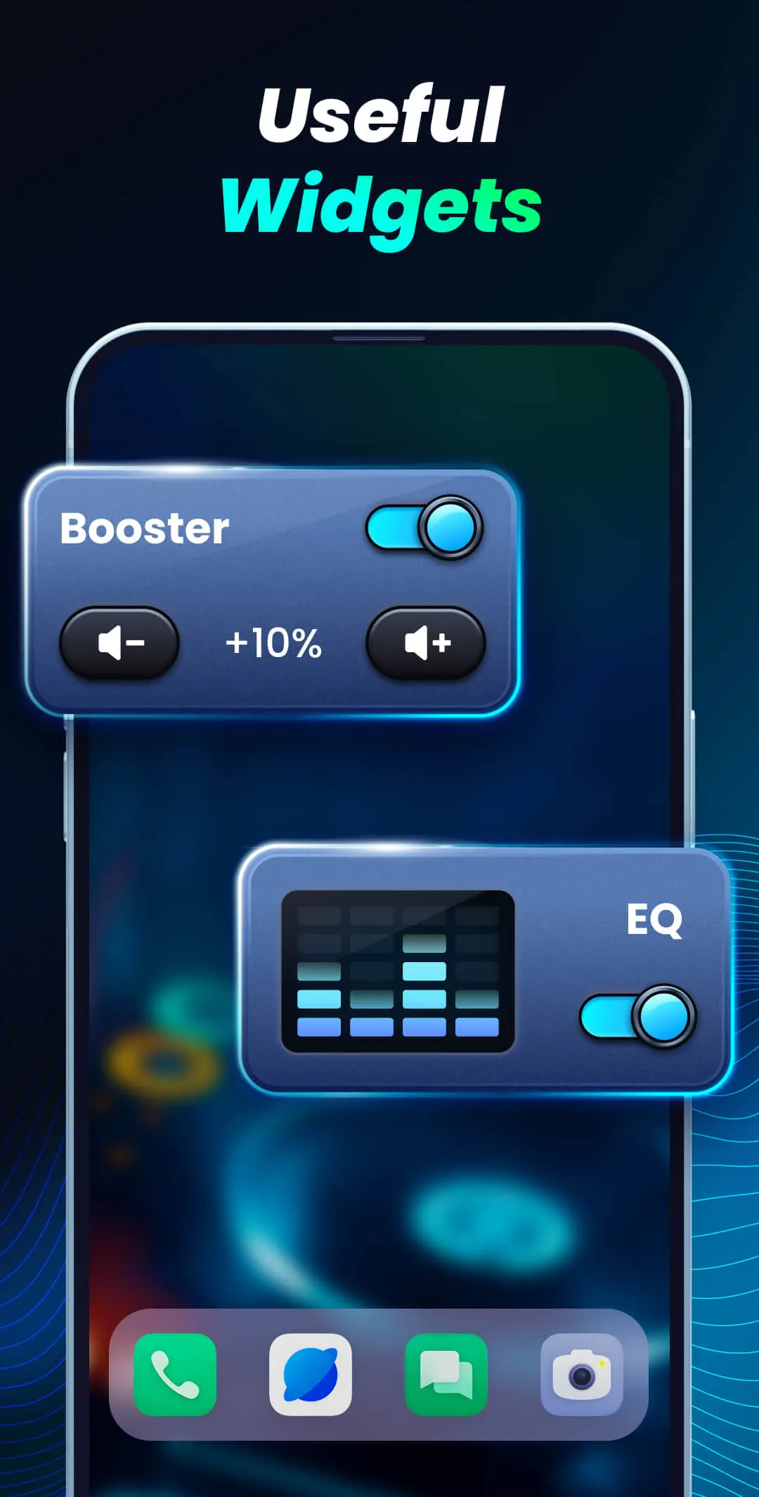 Volume Bass Booster, Equalizer | Indus Appstore | Screenshot