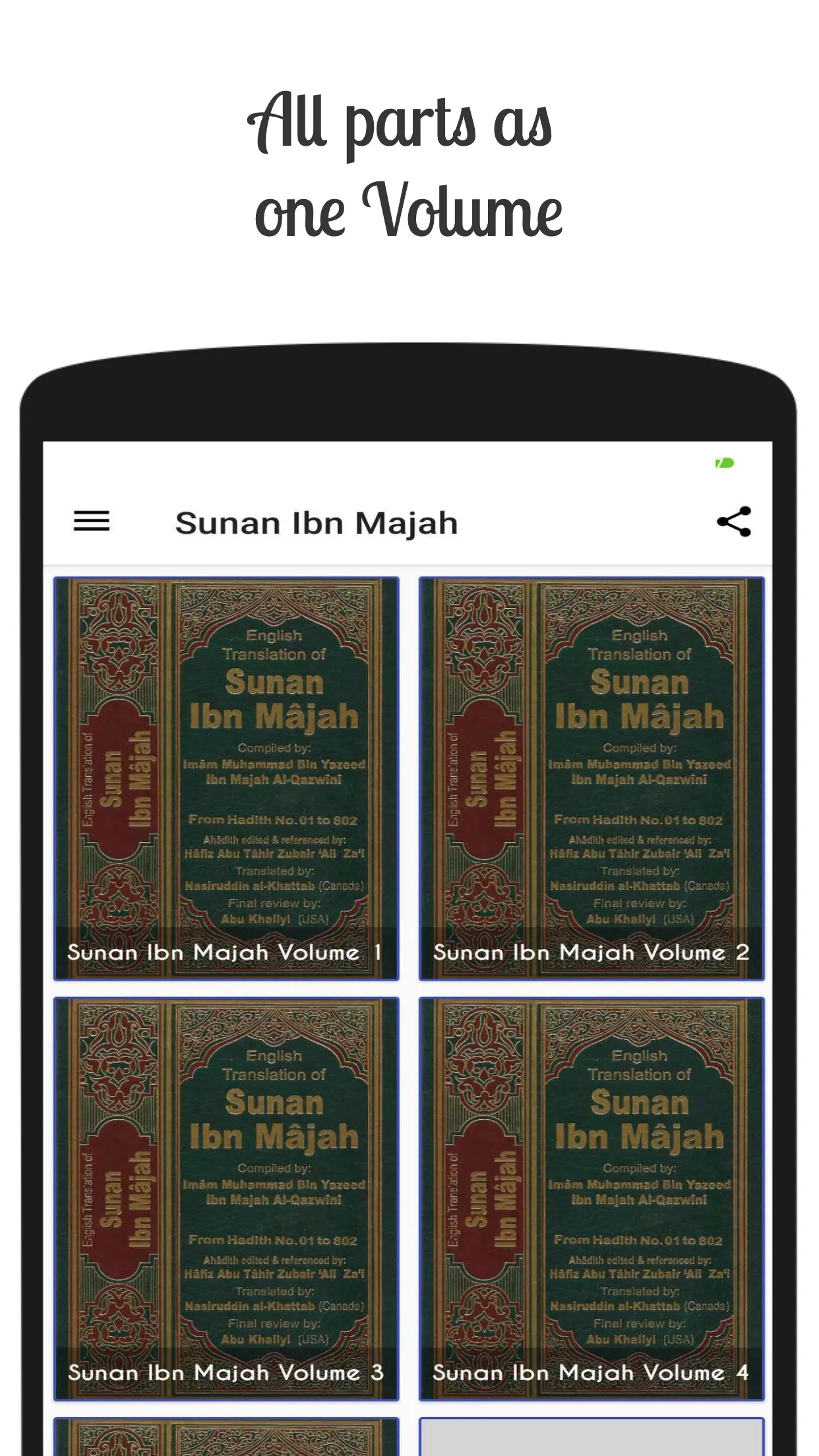 Sunan Ibn Majah Hadith | Indus Appstore | Screenshot