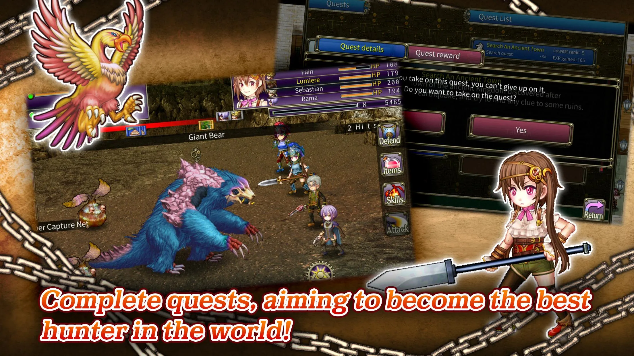 RPG Onigo Hunter | Indus Appstore | Screenshot