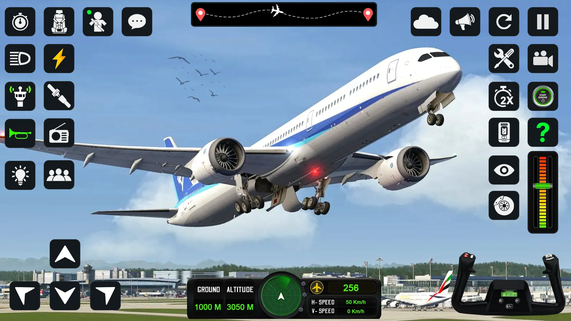 Airplane Flying Pilot Games | Indus Appstore | Screenshot