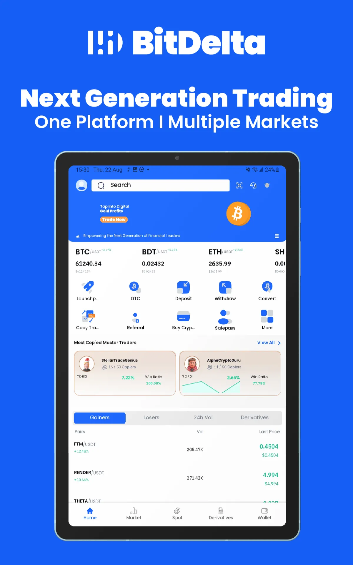 BitDelta-Trade Crypto & Forex | Indus Appstore | Screenshot