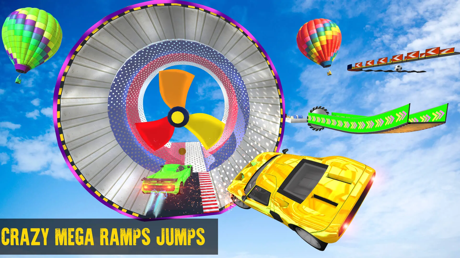 Mega Ramp Superhero Car Game | Indus Appstore | Screenshot