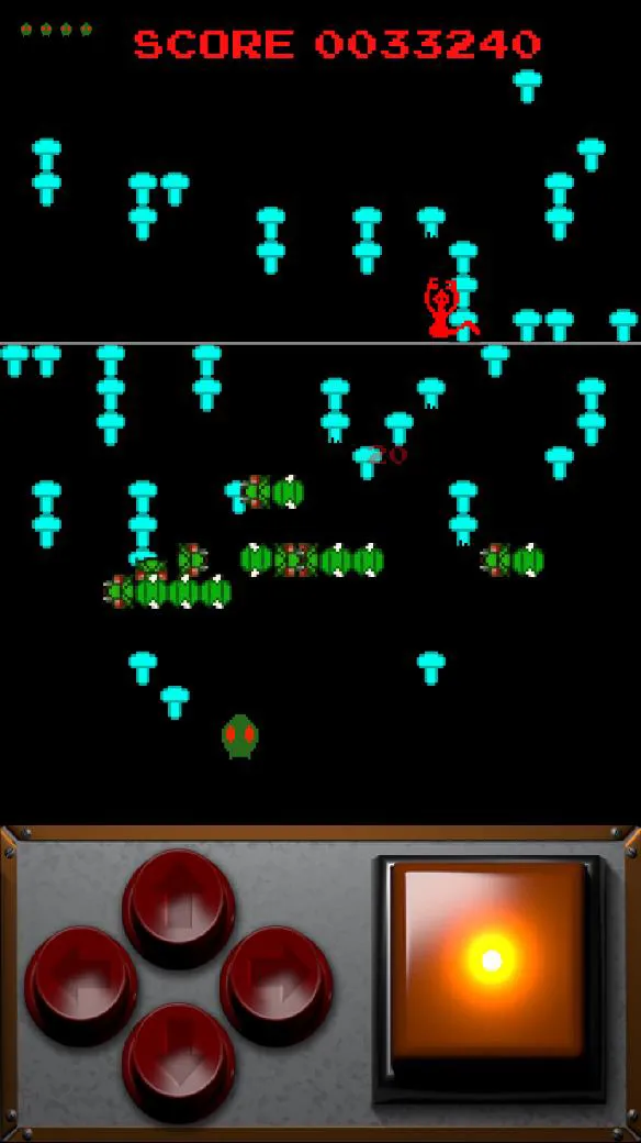 Retro Centipede infest | Indus Appstore | Screenshot