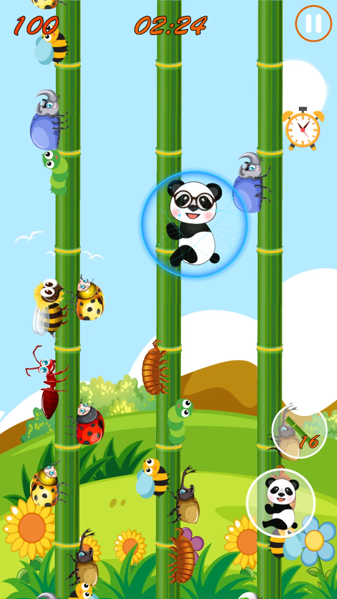 Panda Attack: Slide & Throw | Indus Appstore | Screenshot