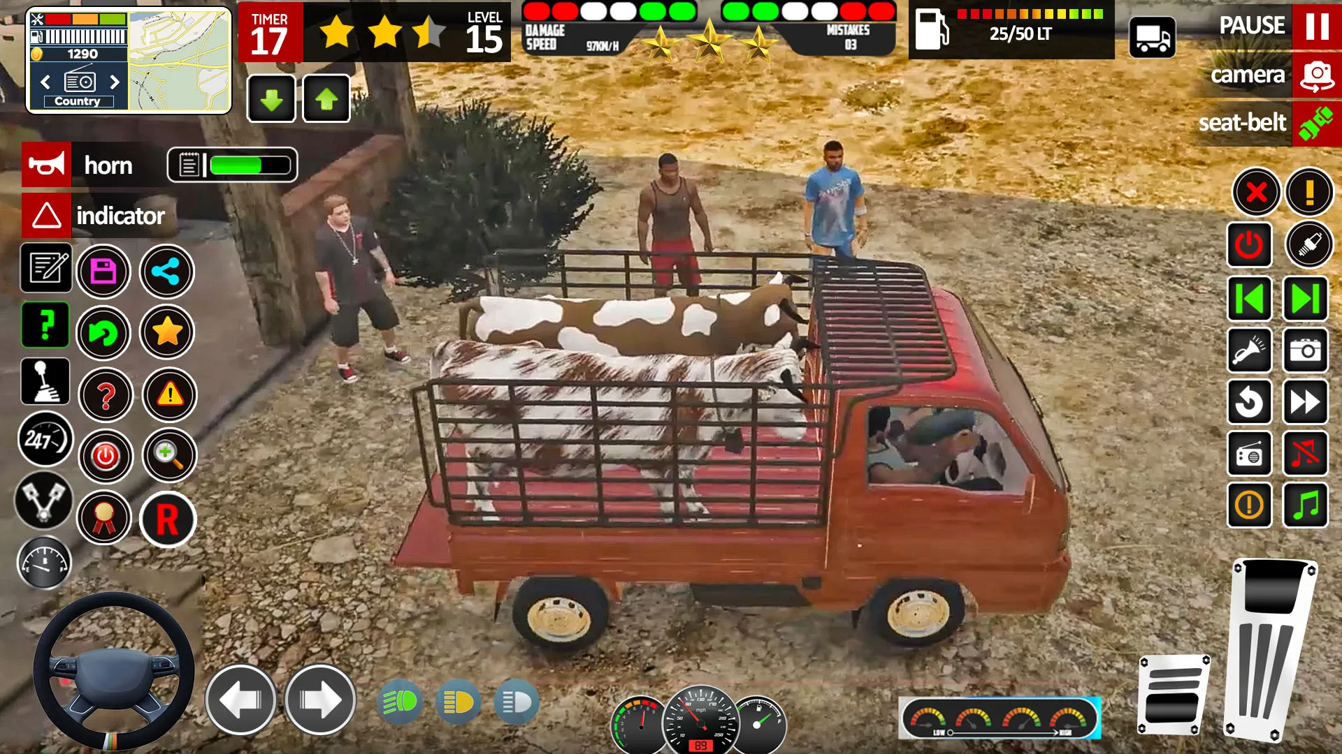 Wild Animal Cargo Truck Game | Indus Appstore | Screenshot