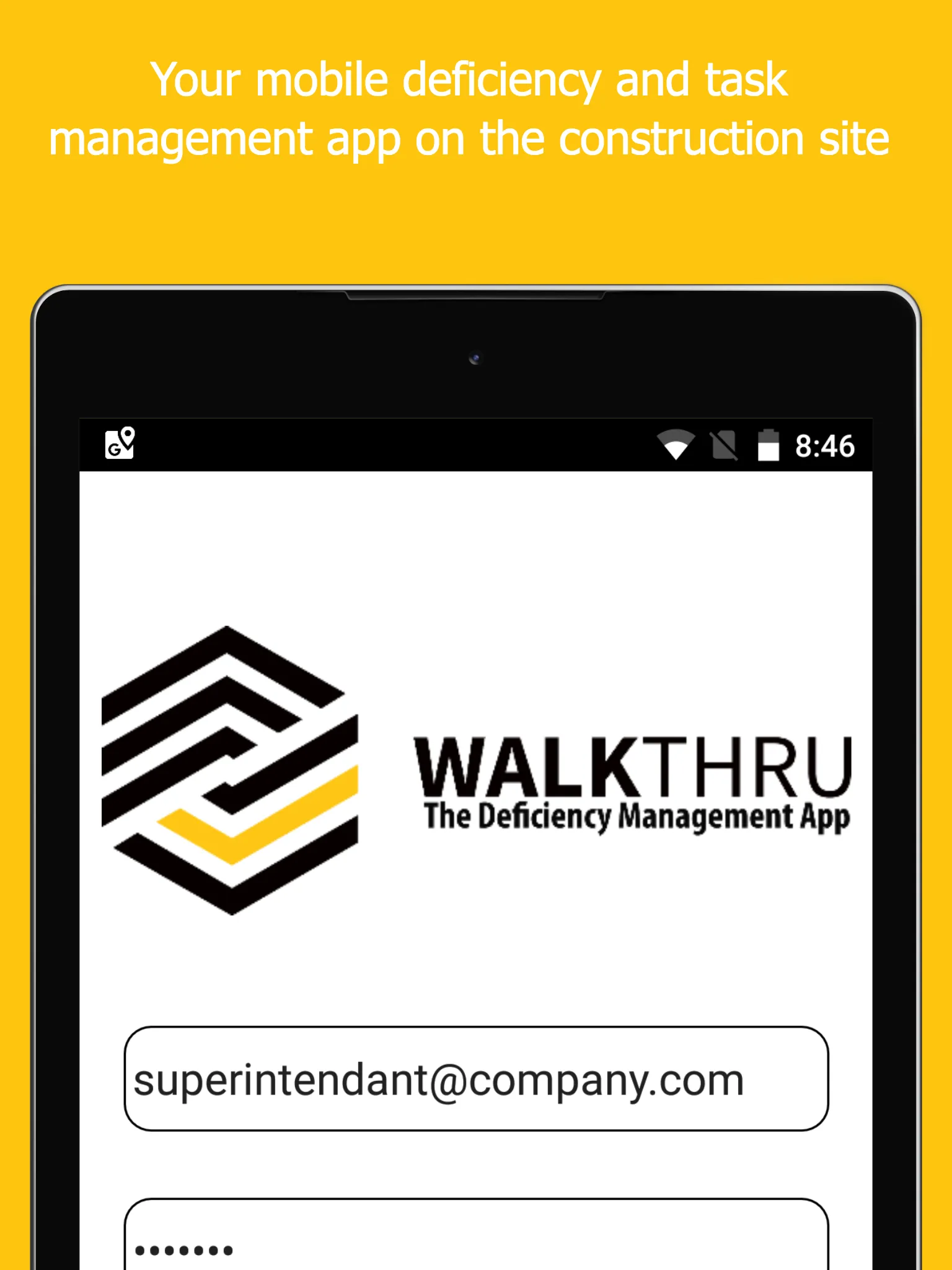 WalkThru Construction Deficien | Indus Appstore | Screenshot