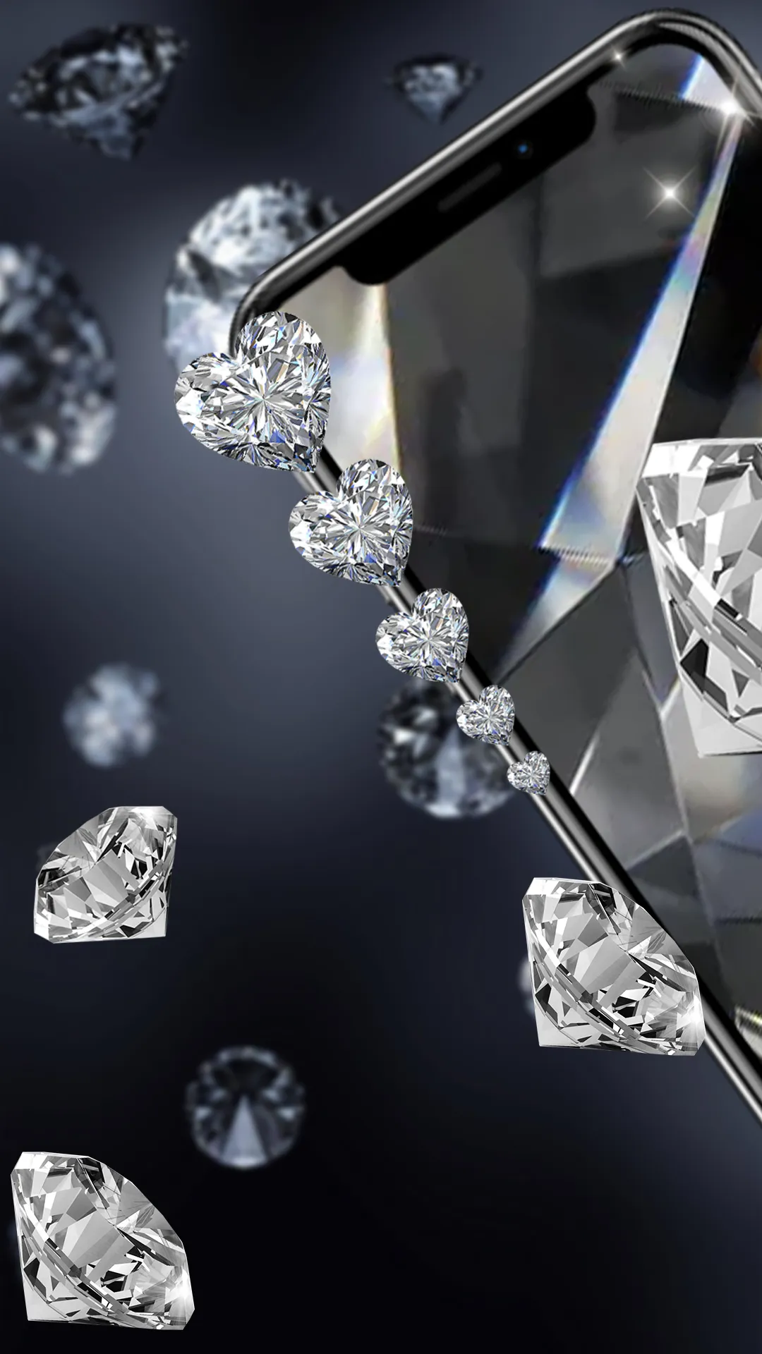 Diamond Live Wallpaper 3D | Indus Appstore | Screenshot