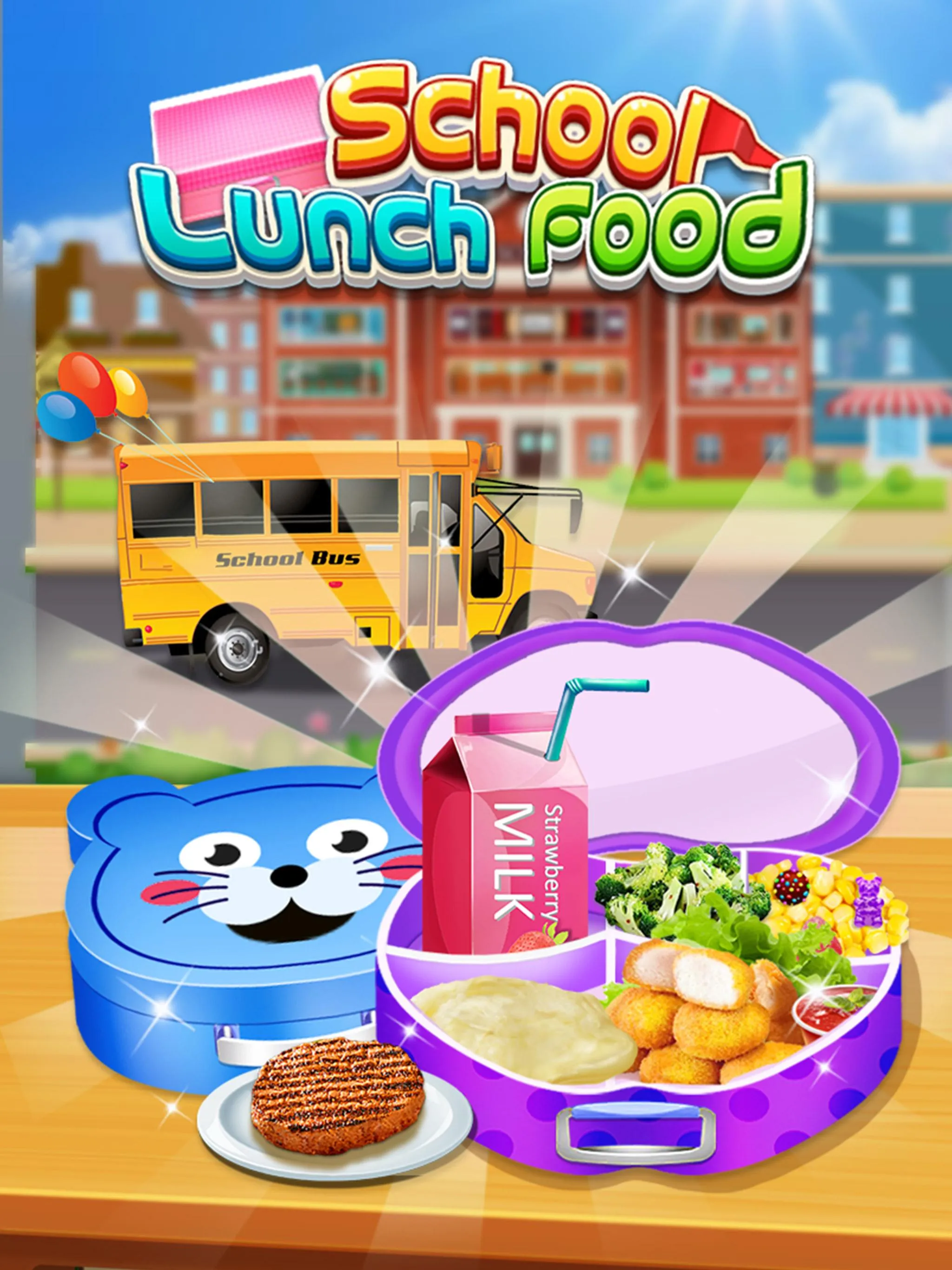 School Lunch Food - Lunch Box | Indus Appstore | Screenshot