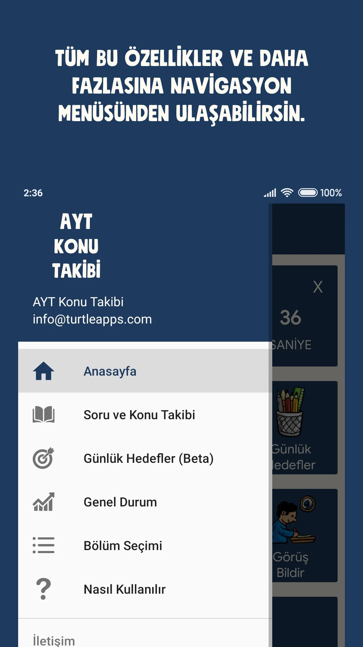 AYT Konu Takibi ve Sayaç | Indus Appstore | Screenshot