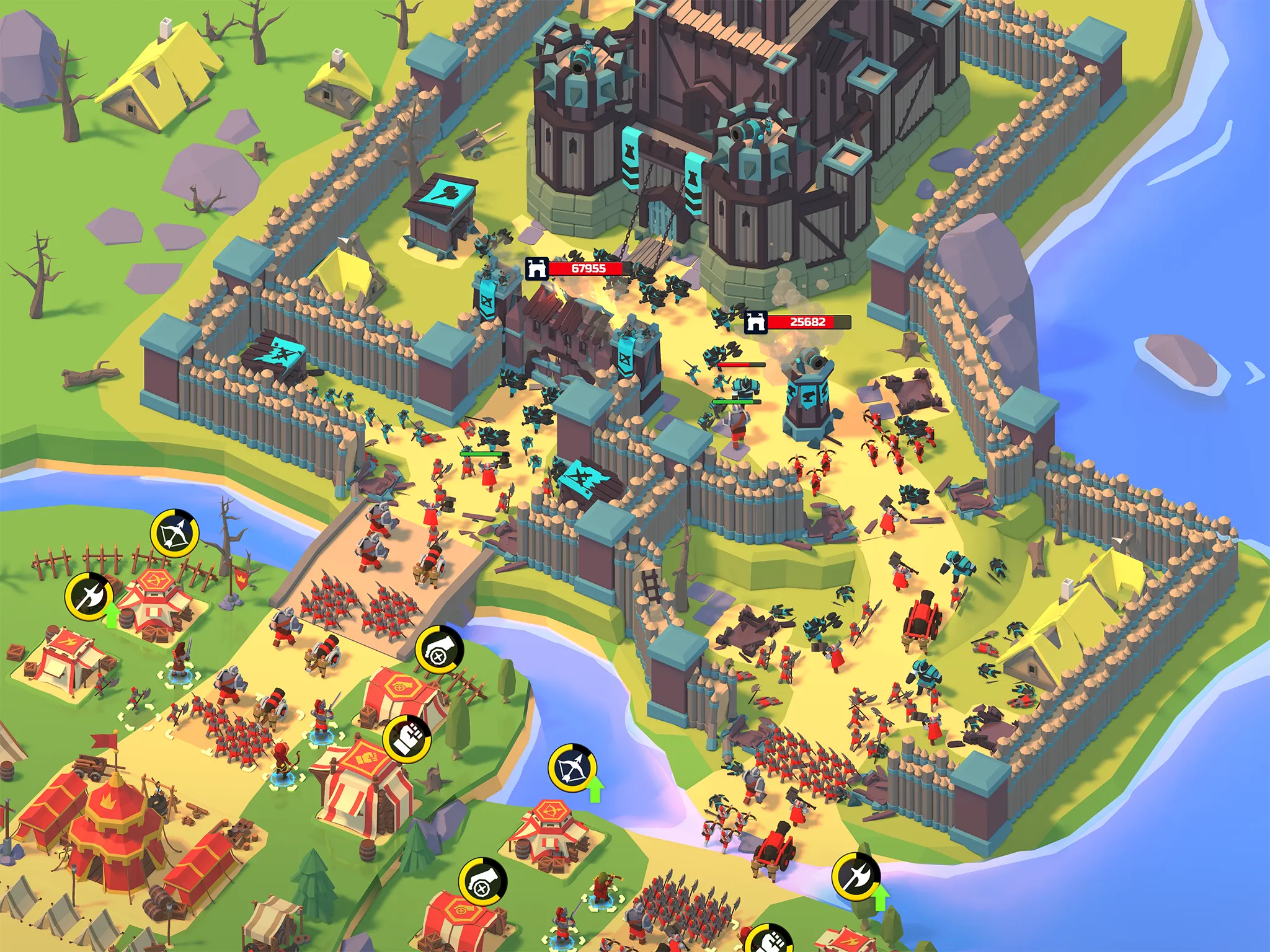 Idle Siege: War Tycoon Game | Indus Appstore | Screenshot