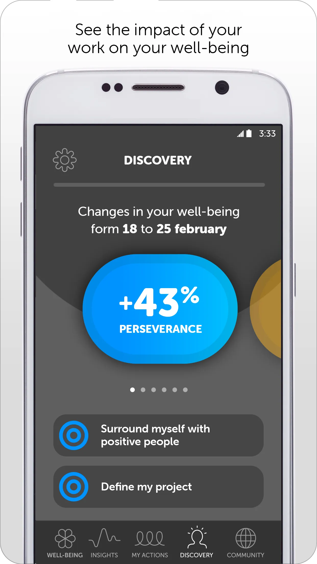 inpowr: Self-management | Indus Appstore | Screenshot