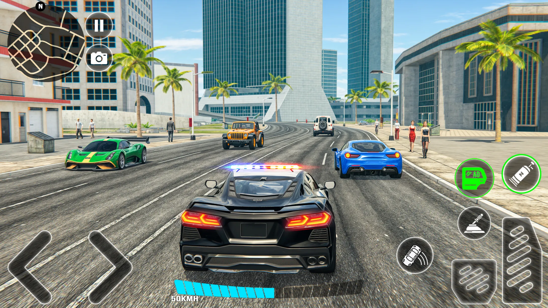 Police Chase Thief Cop Games | Indus Appstore | Screenshot