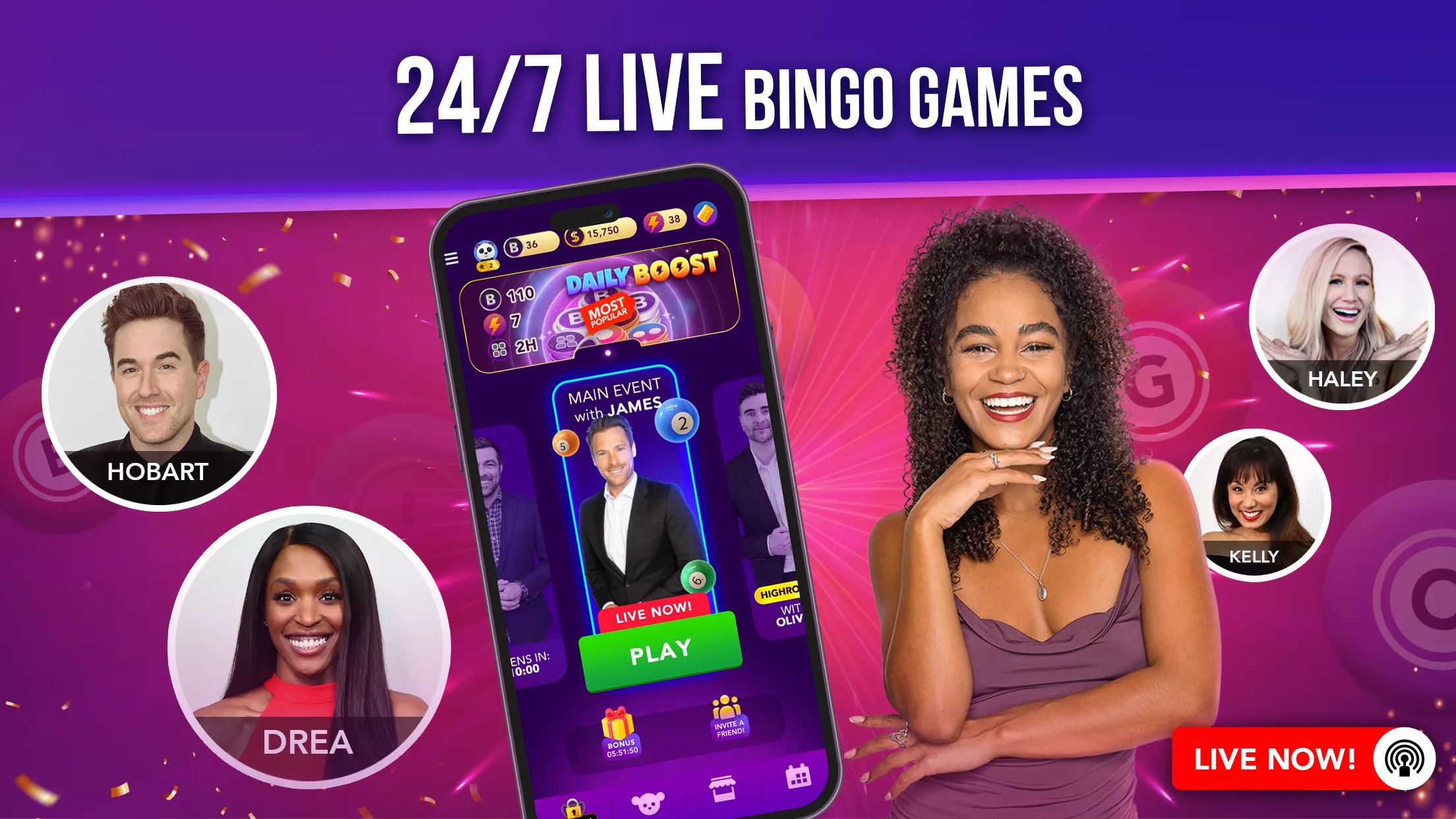 Live Play Bingo: Real Hosts | Indus Appstore | Screenshot