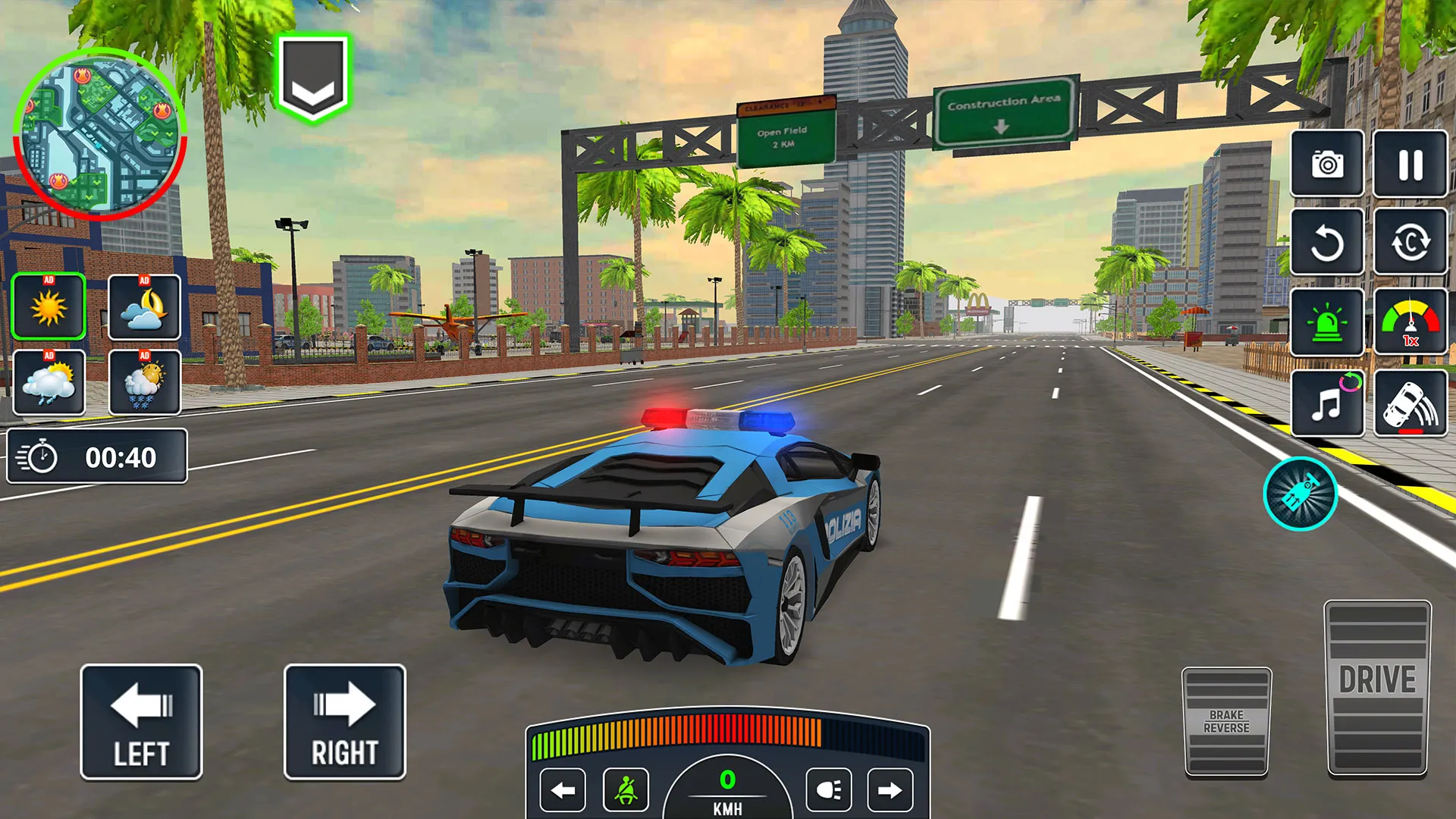 Cop Car Chase 3D : Police Game | Indus Appstore | Screenshot