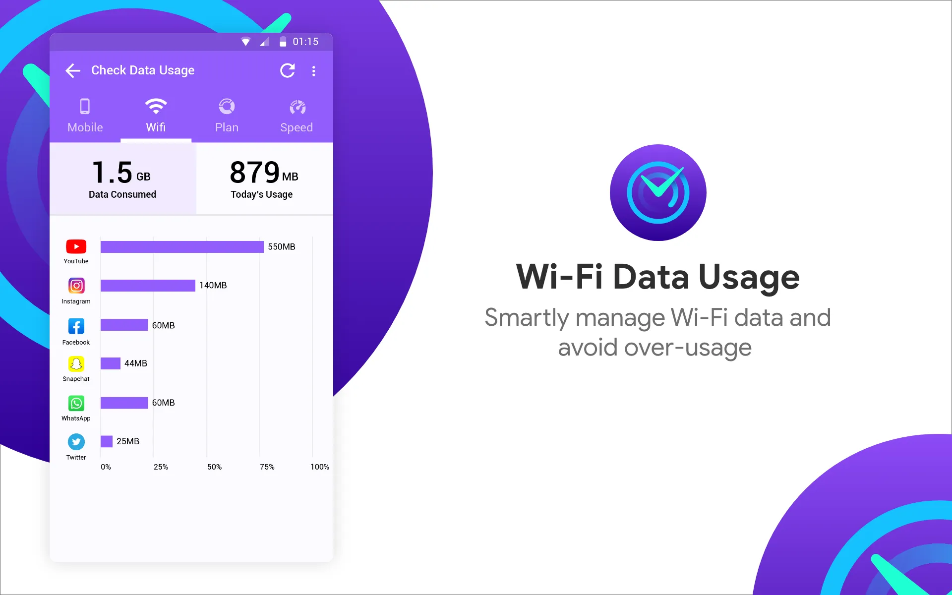 Check Internet Data Usage | Indus Appstore | Screenshot