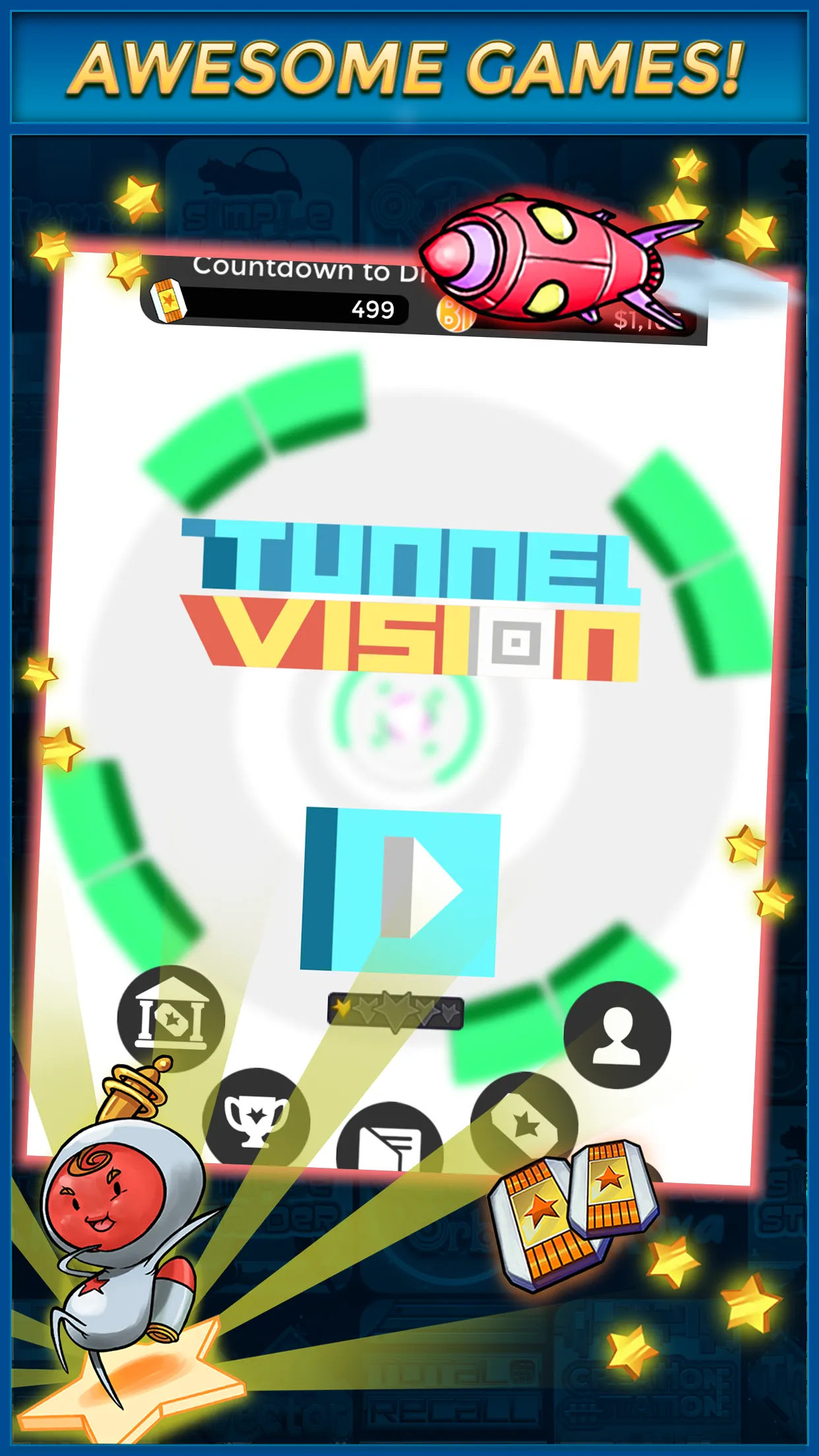 Tunnel Vision - Make Money | Indus Appstore | Screenshot