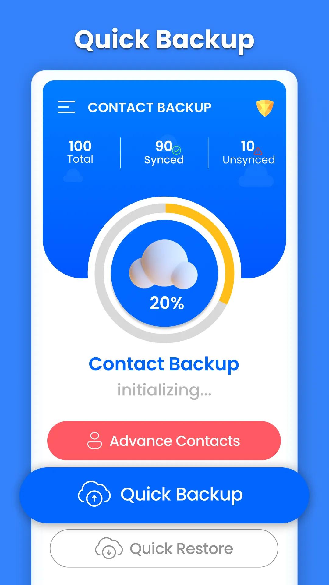 Contacts Backup & Transfer App | Indus Appstore | Screenshot