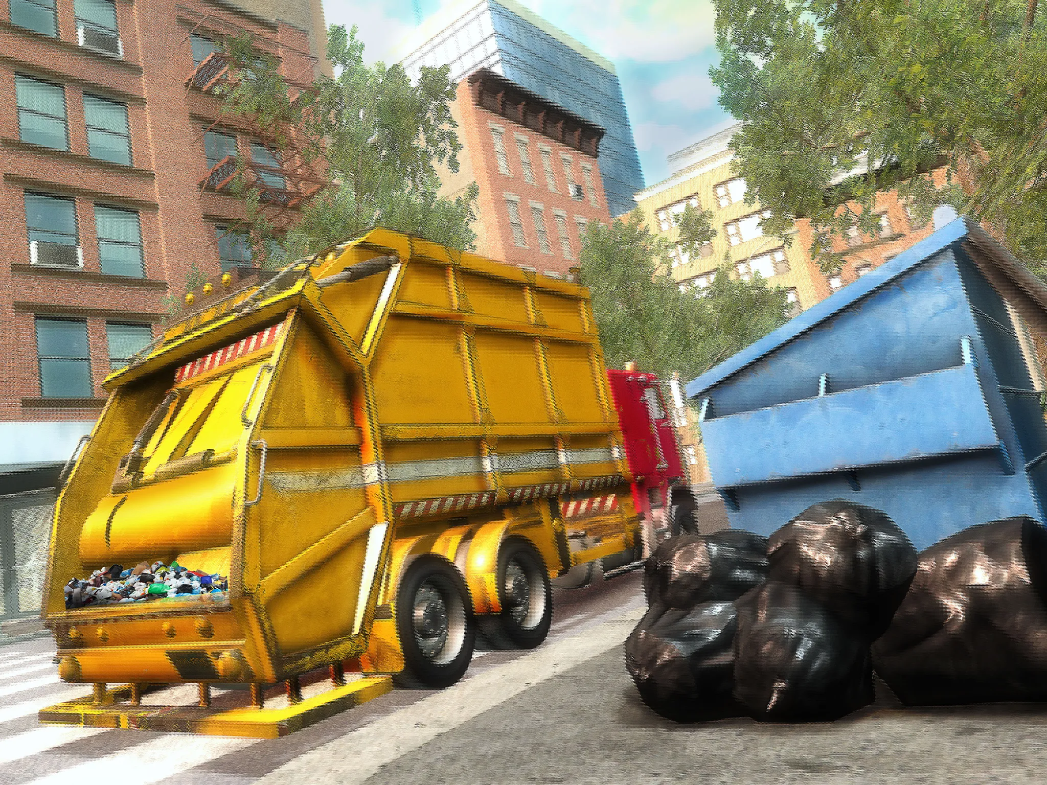 Garbage Truck Games Offline | Indus Appstore | Screenshot