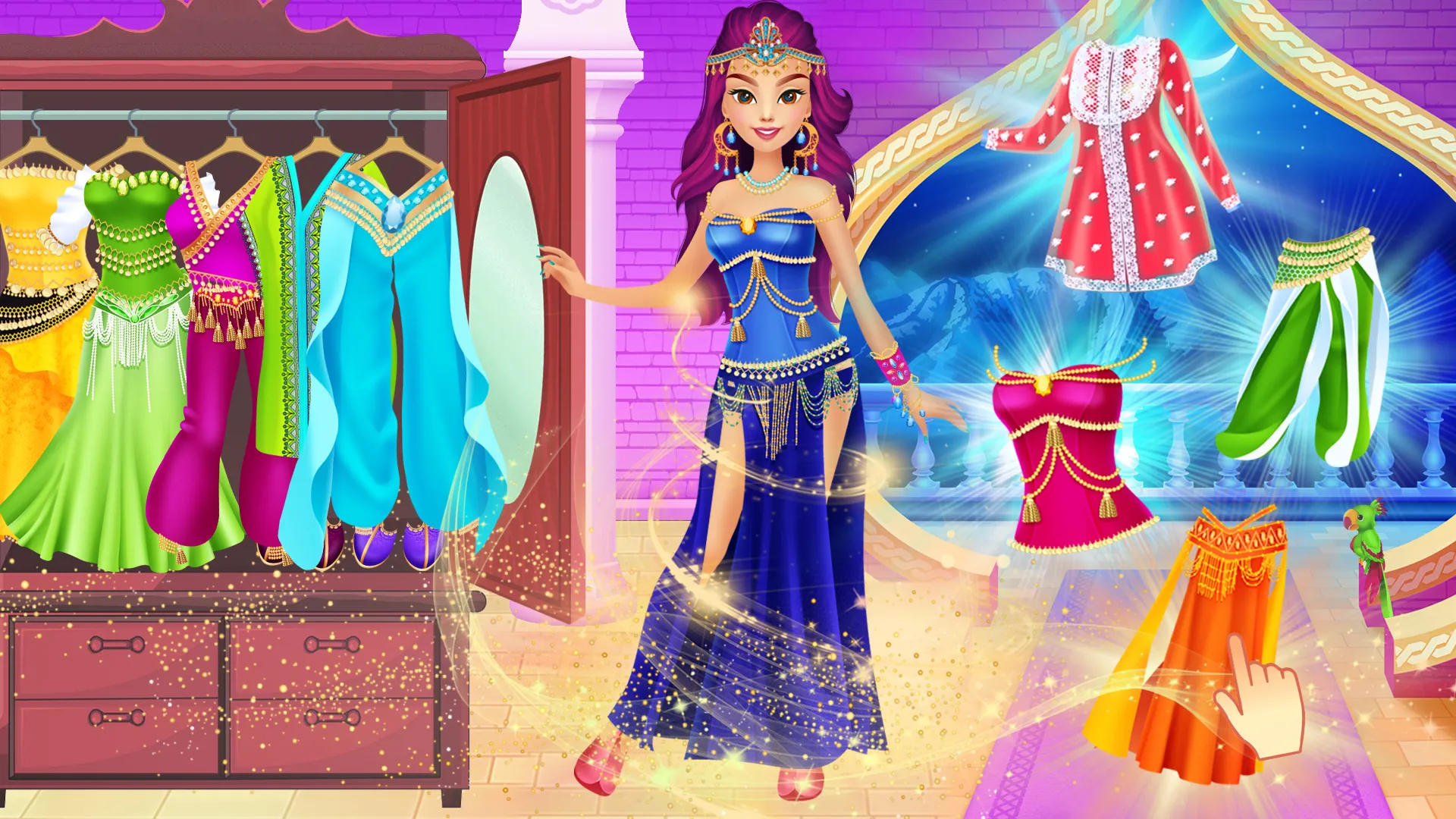 Arabian Princess Dress Up Game | Indus Appstore | Screenshot