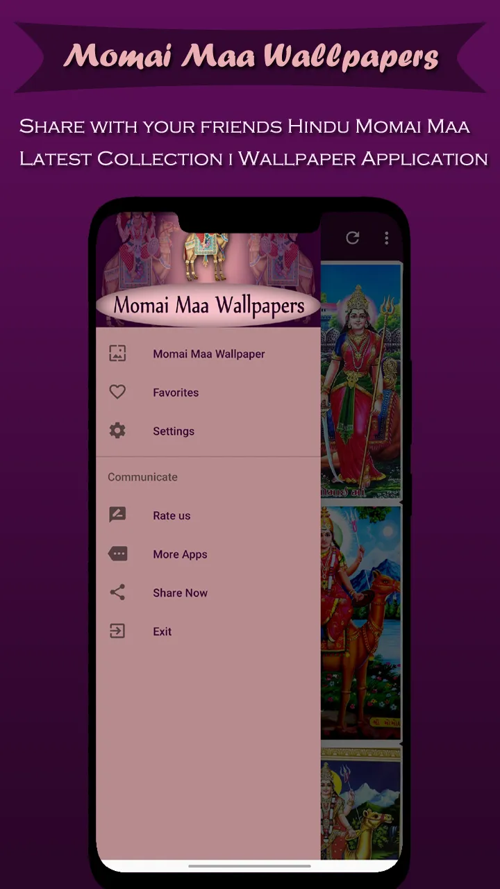 Momai Maa Wallpaper Jay Mataji | Indus Appstore | Screenshot