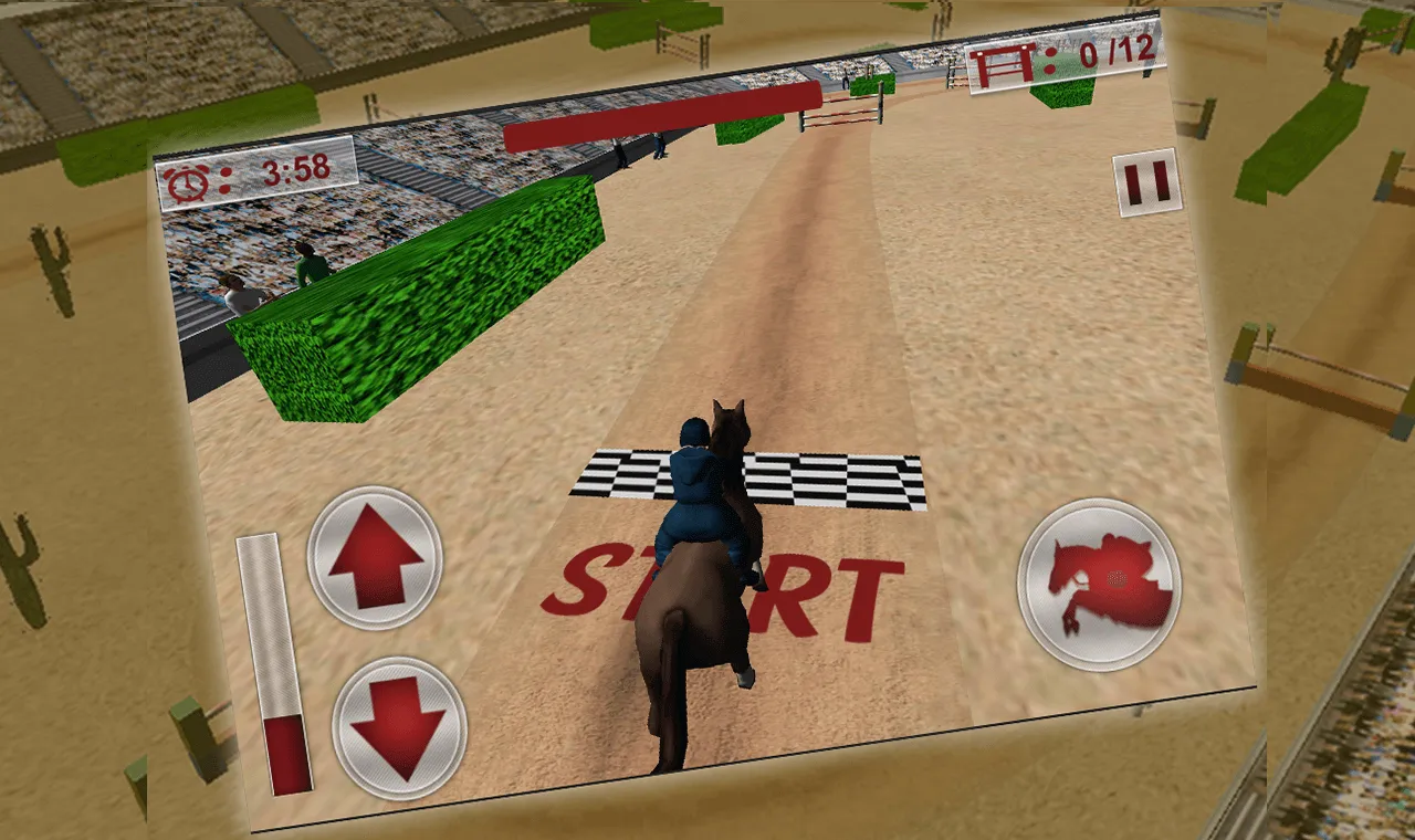 Jumping Horse Racing Simulator | Indus Appstore | Screenshot