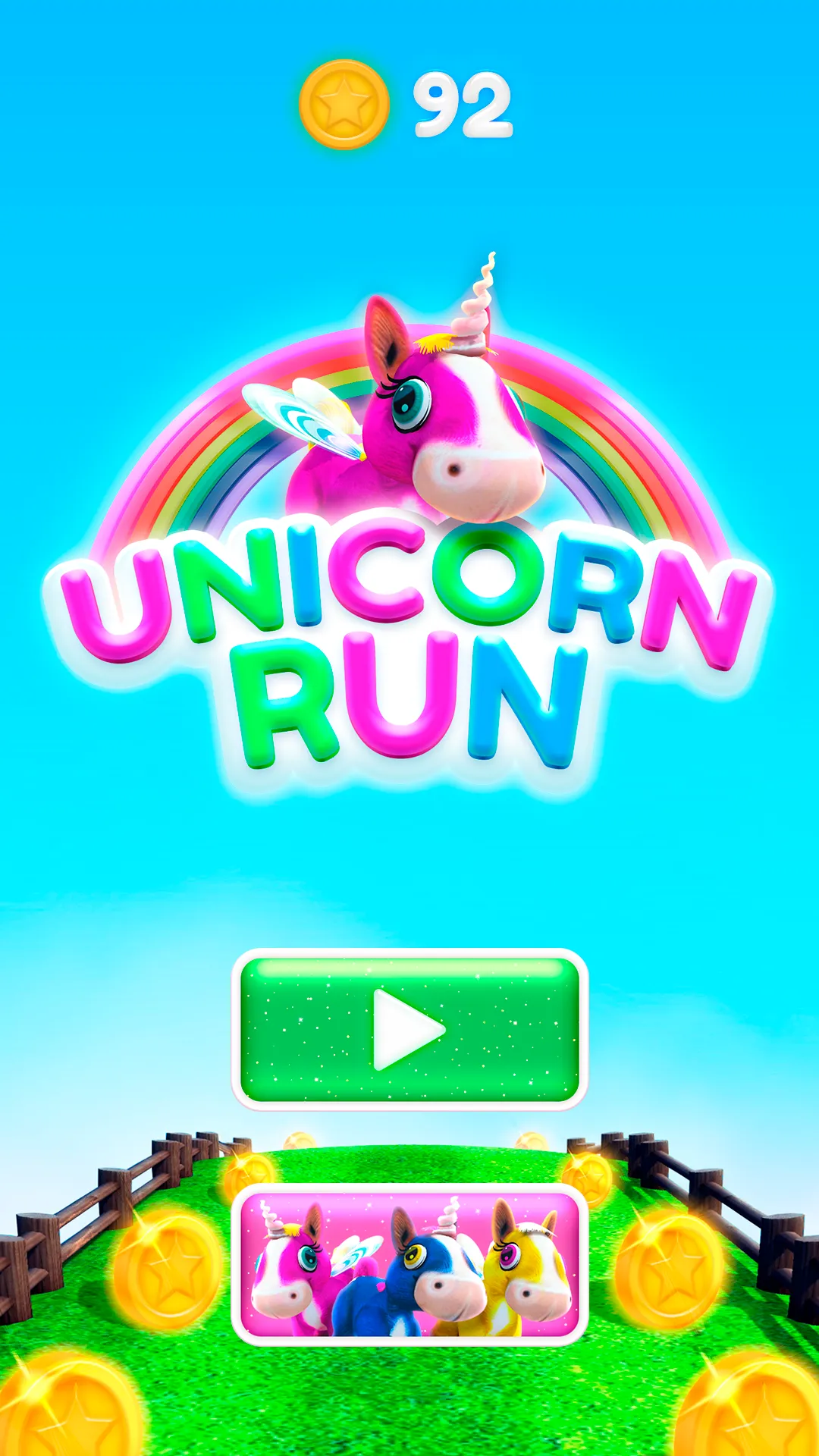 Unicorn Run: game for girls | Indus Appstore | Screenshot