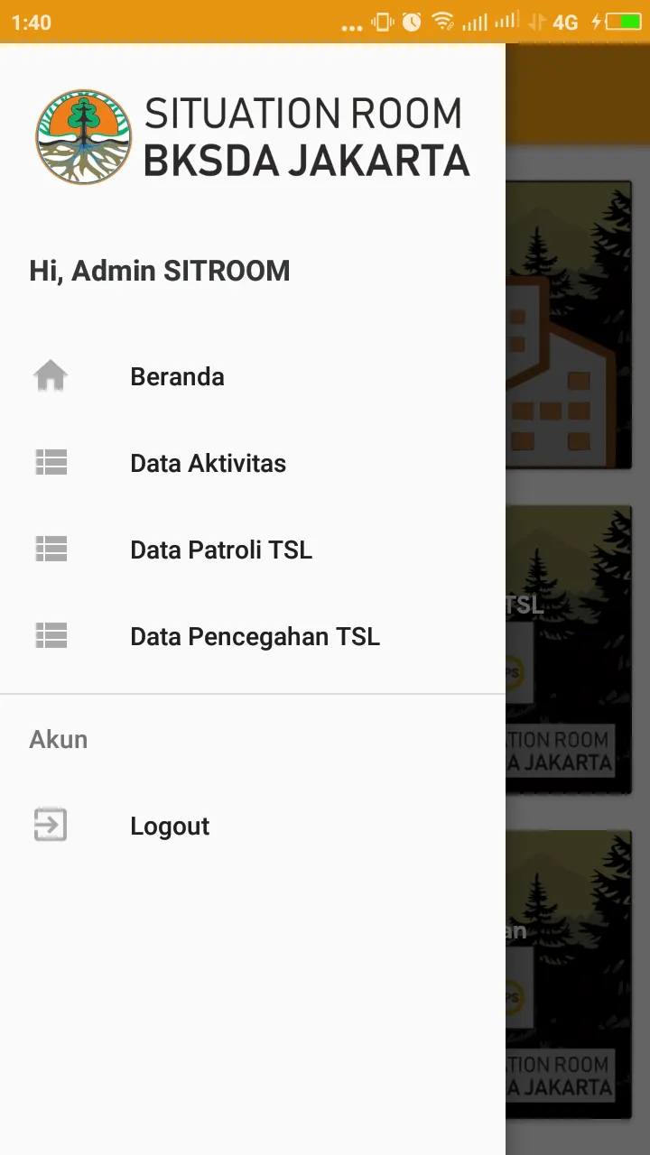 SITROOM BKSDA JAKARTA | Indus Appstore | Screenshot