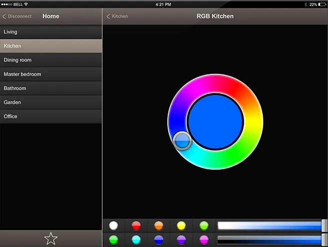 TELETASK iSGUI V2.6 | Indus Appstore | Screenshot