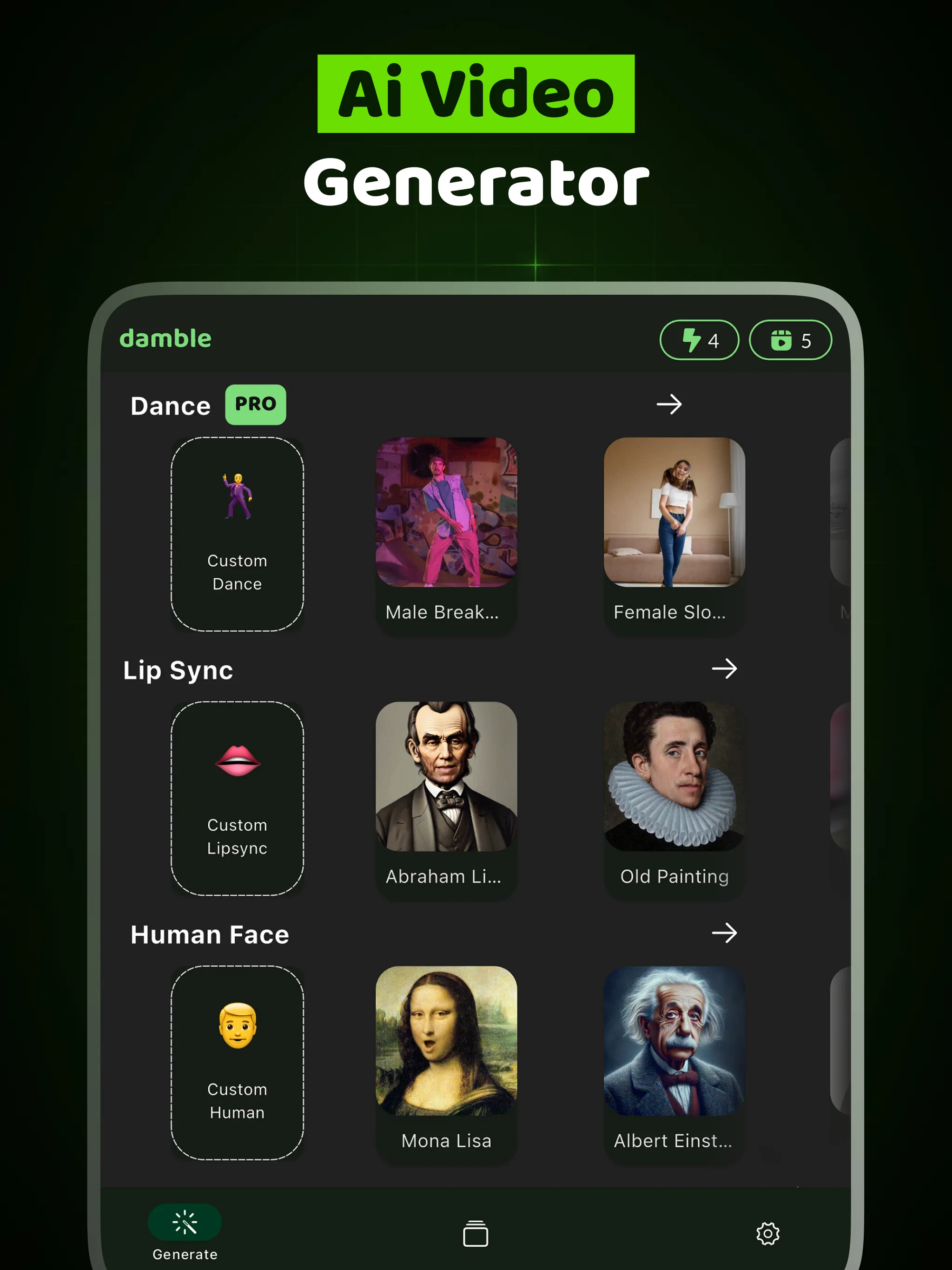 AI Photo Dance Video - Damble | Indus Appstore | Screenshot