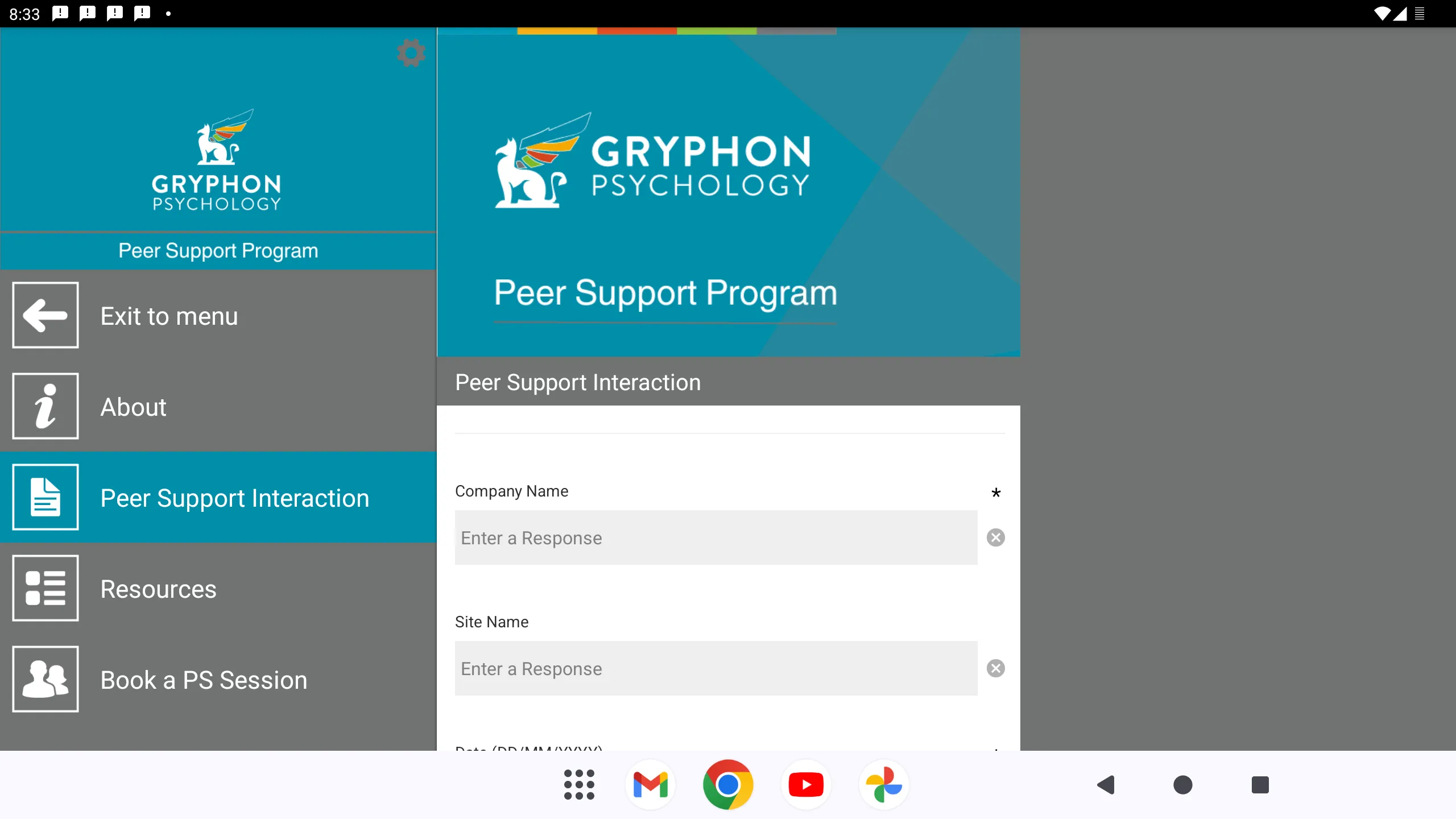 Gryphon EAP | Indus Appstore | Screenshot