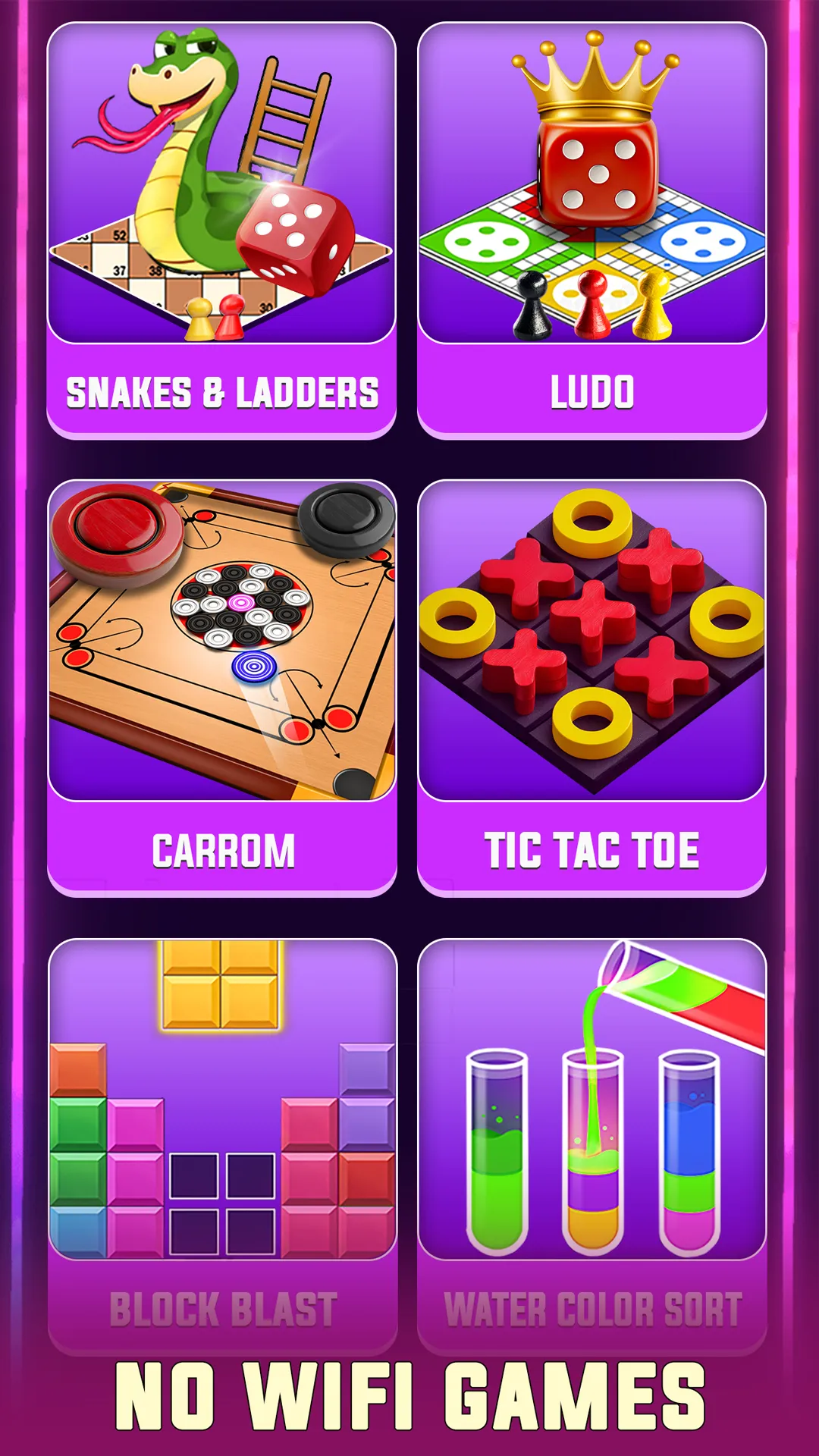 No WiFi Mini Games Offline Fun | Indus Appstore | Screenshot