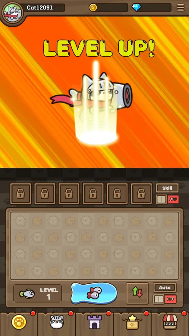 Cat Hero : Idle RPG | Indus Appstore | Screenshot