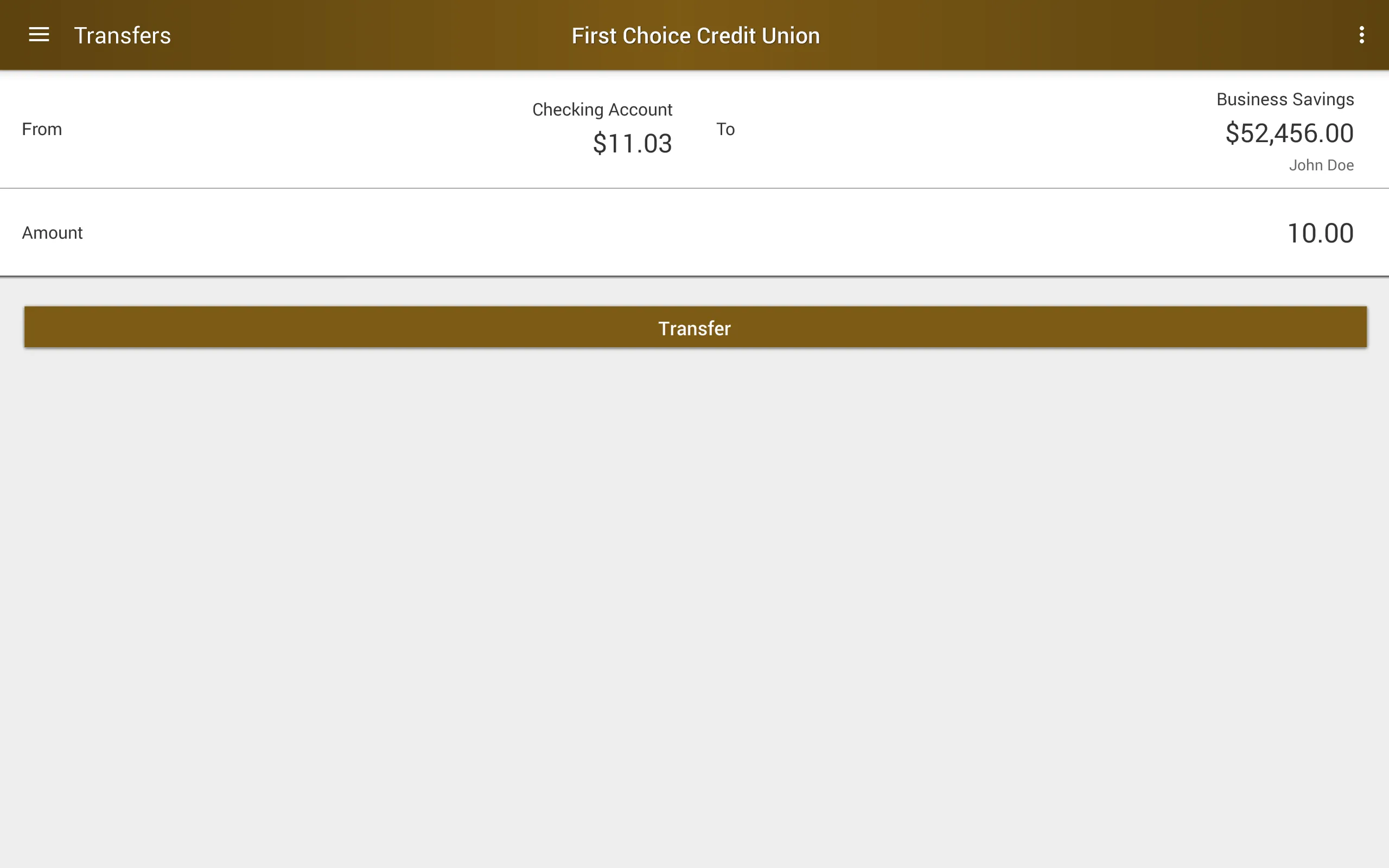 First Choice Credit Union | Indus Appstore | Screenshot