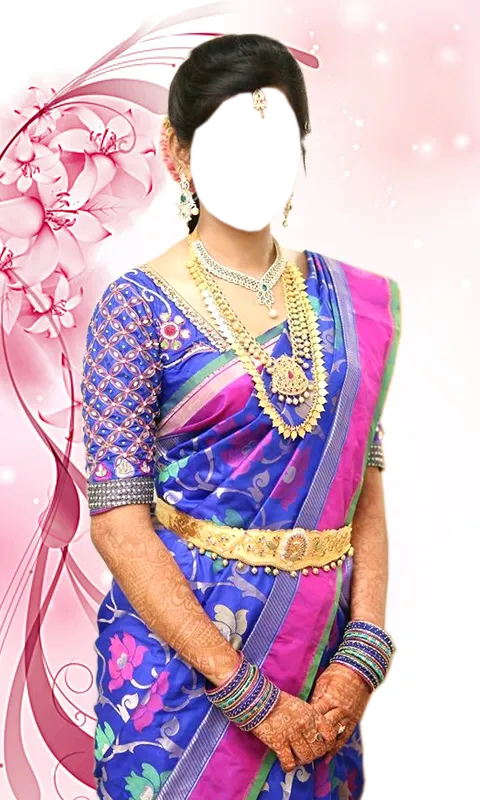 Women Bridal Saree PhotoEditor | Indus Appstore | Screenshot