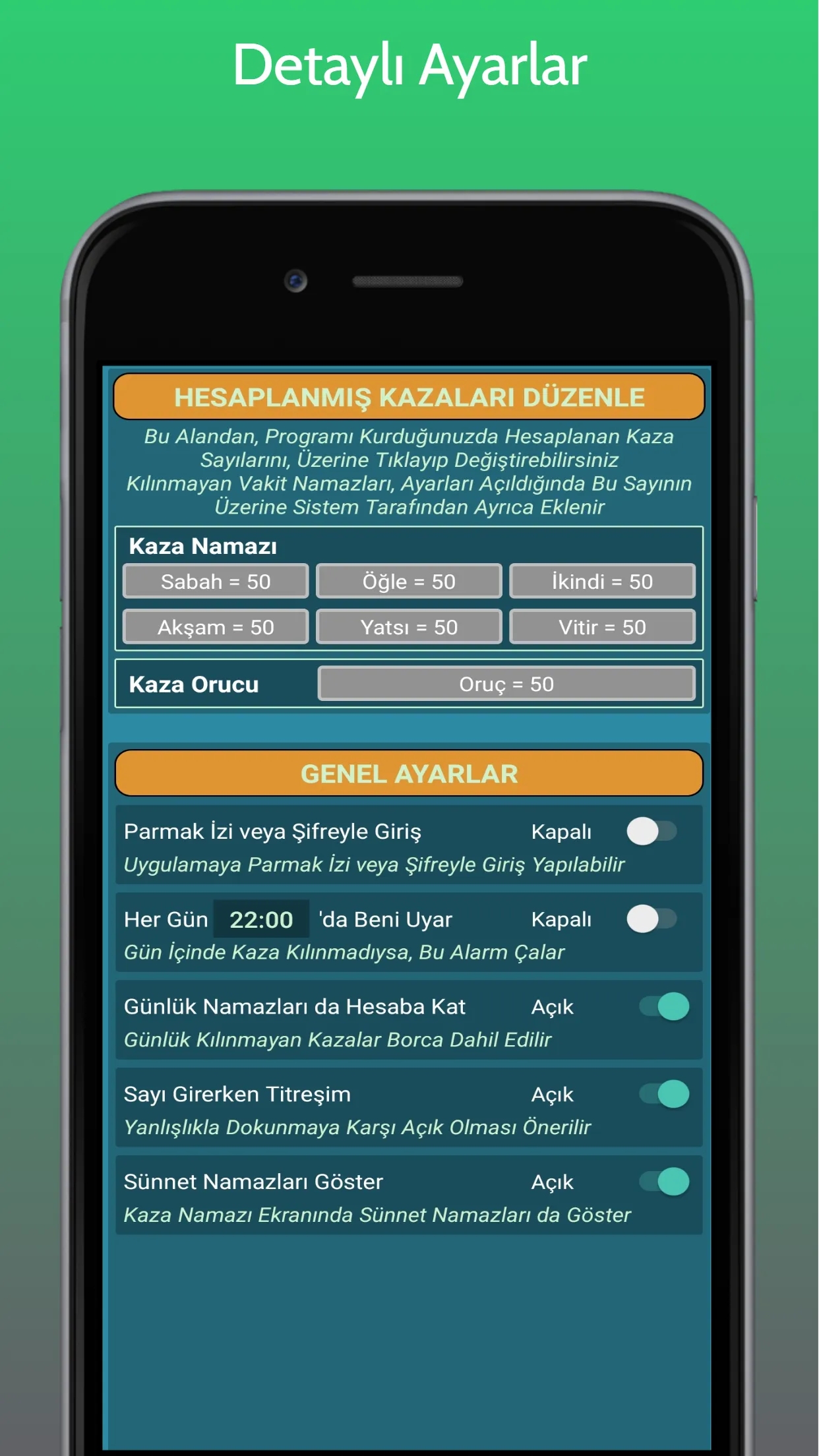 Kaza Namazı ve Oruç Takip | Indus Appstore | Screenshot