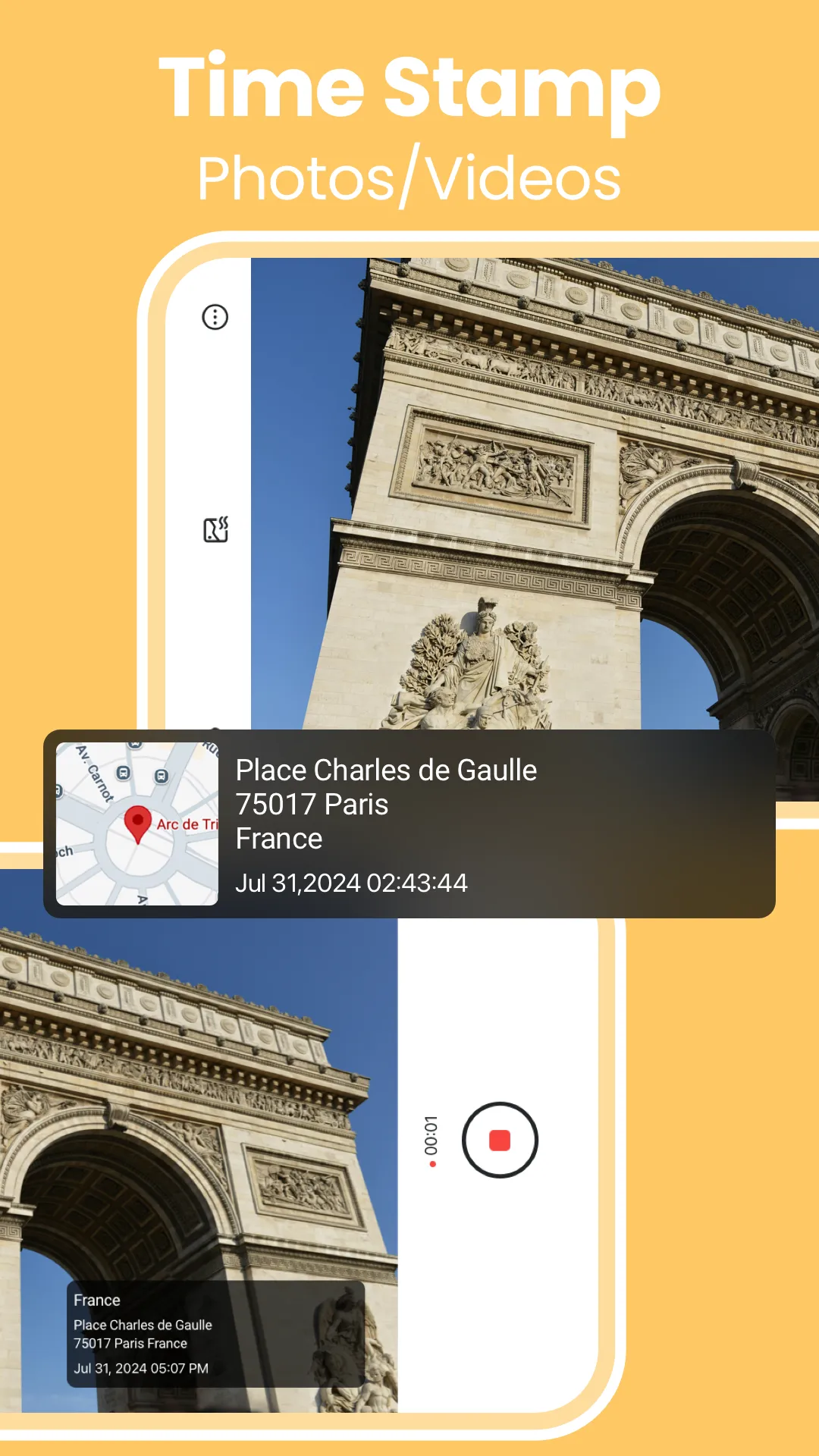 GPS Camera - Time Stamp | Indus Appstore | Screenshot