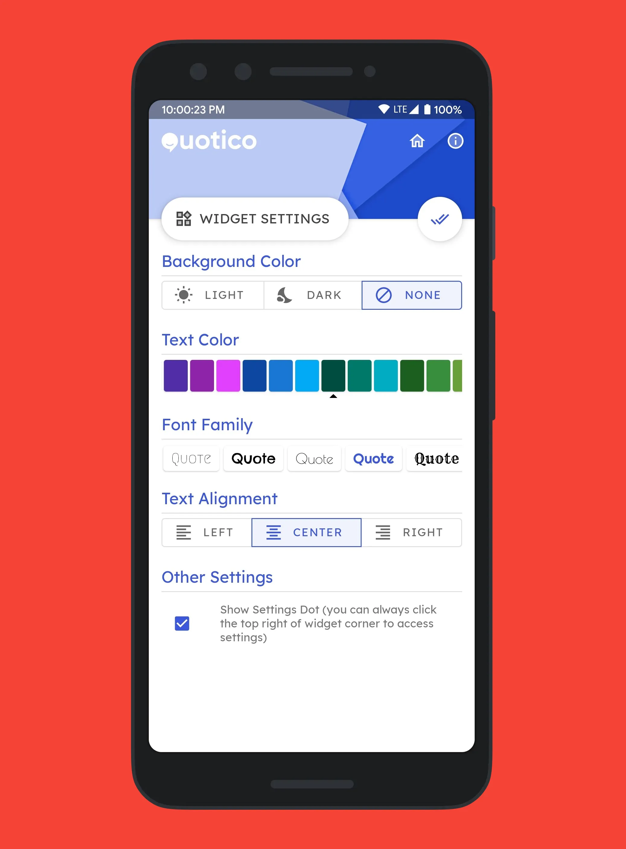 Quotico - Create Quotes, Poetr | Indus Appstore | Screenshot