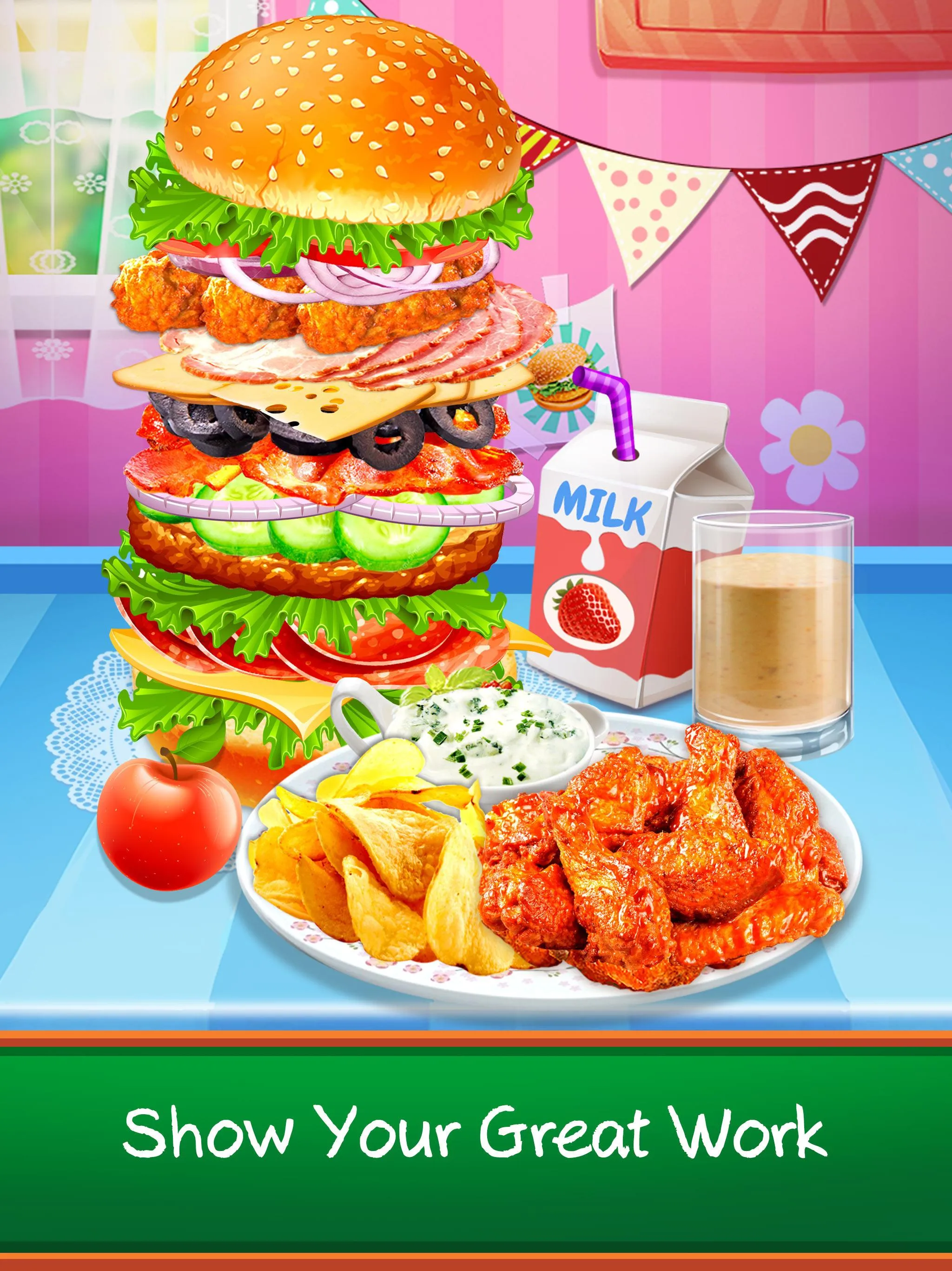 School Lunch Food Maker! | Indus Appstore | Screenshot