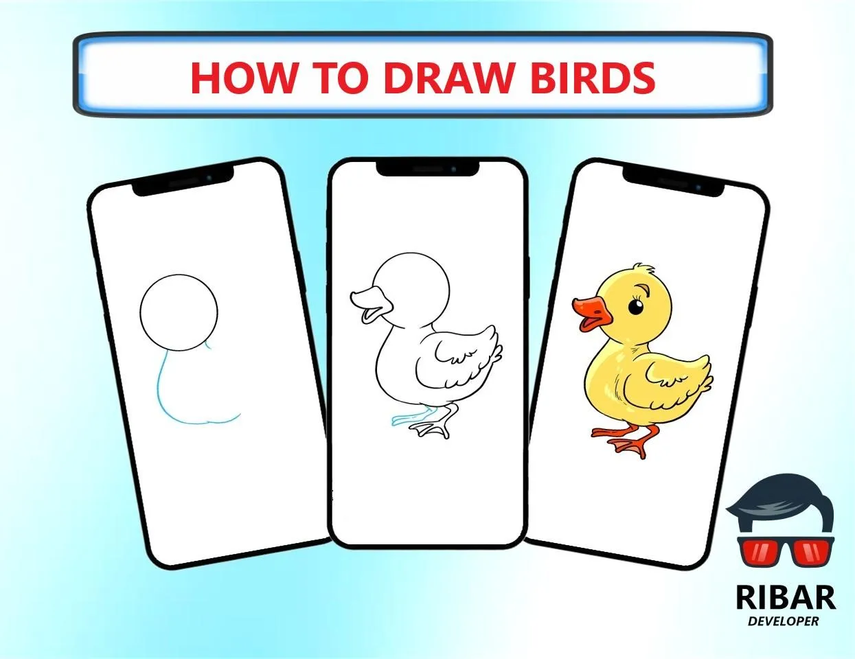 How To Draw Birds | Indus Appstore | Screenshot