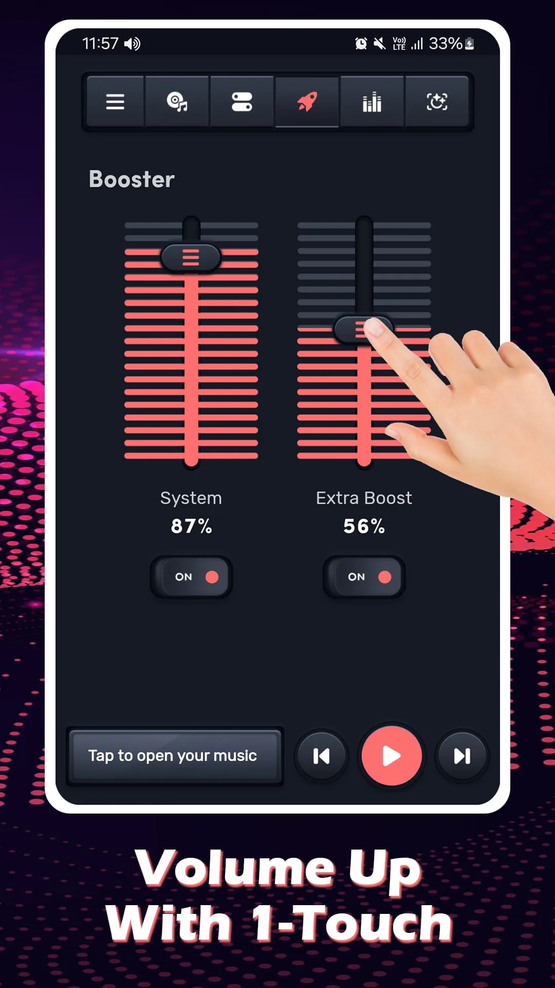 Volume Booster: Audio Manager | Indus Appstore | Screenshot