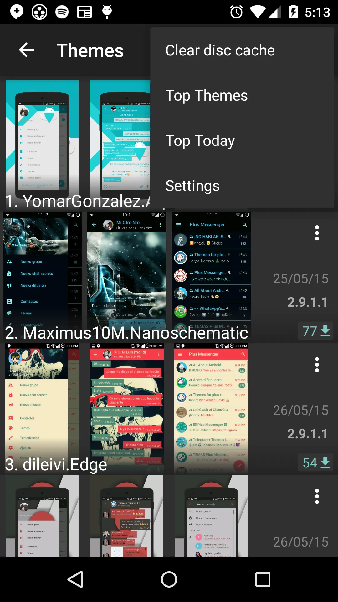 Themes for Plus Messenger | Indus Appstore | Screenshot