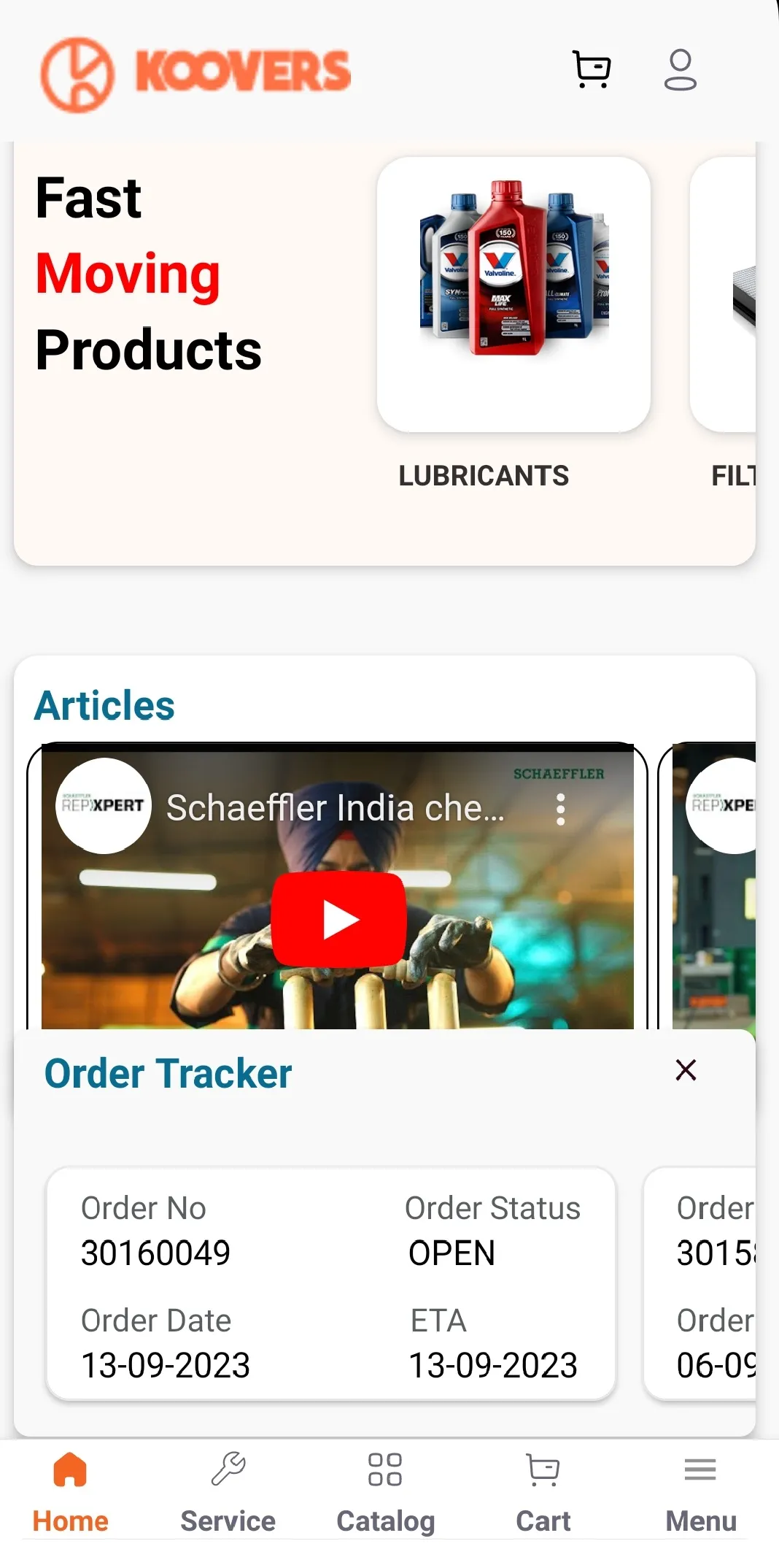 KOOVERS-DMS | Indus Appstore | Screenshot