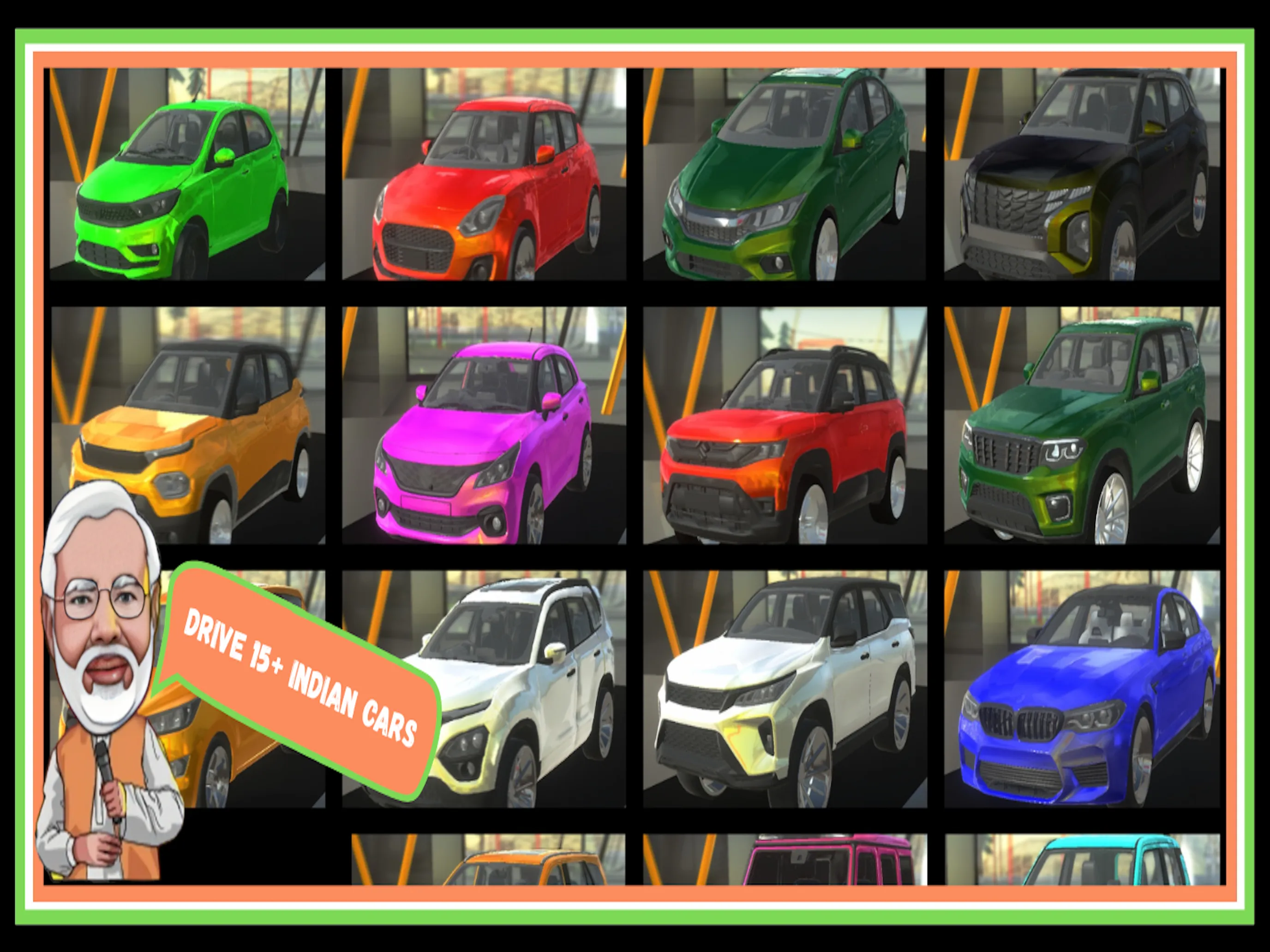 Indian Cars  Simulator 3D game | Indus Appstore | Screenshot