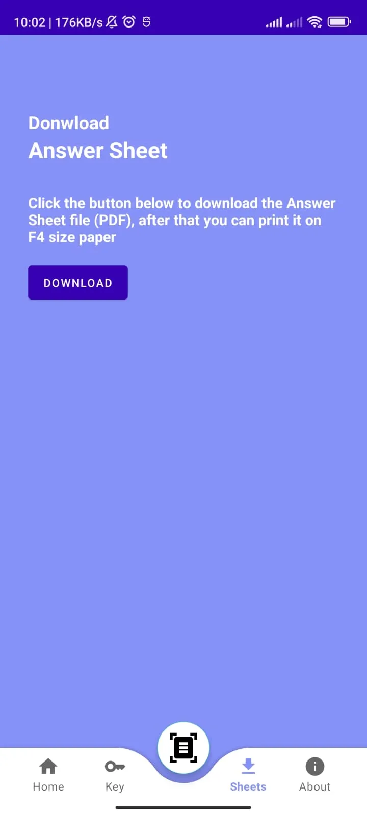 OMR Sheet Reader | Indus Appstore | Screenshot